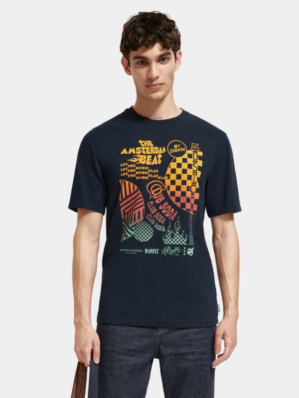 Regular fit artwork t-shirt sold by Scotch and Soda