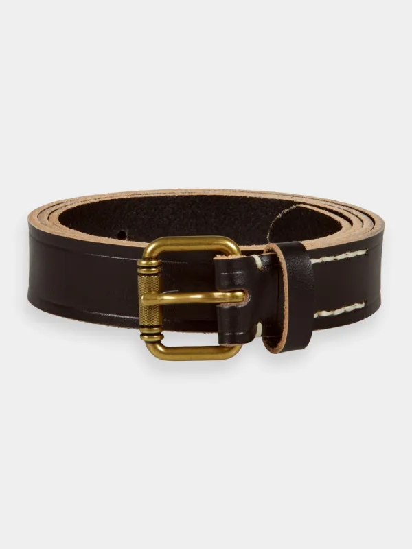Leather belt sold by Scotch and Soda