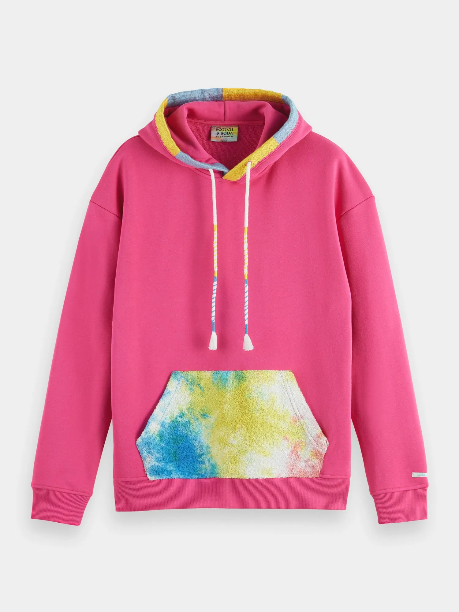 Towelling pocket hoodie sold by Scotch and Soda product image thumbnail 2