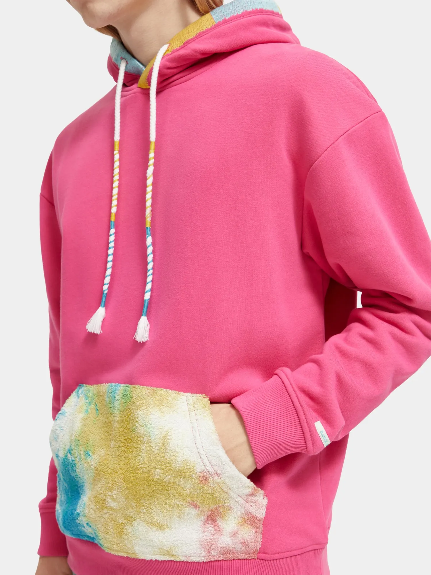 Towelling pocket hoodie sold by Scotch and Soda product image thumbnail 5