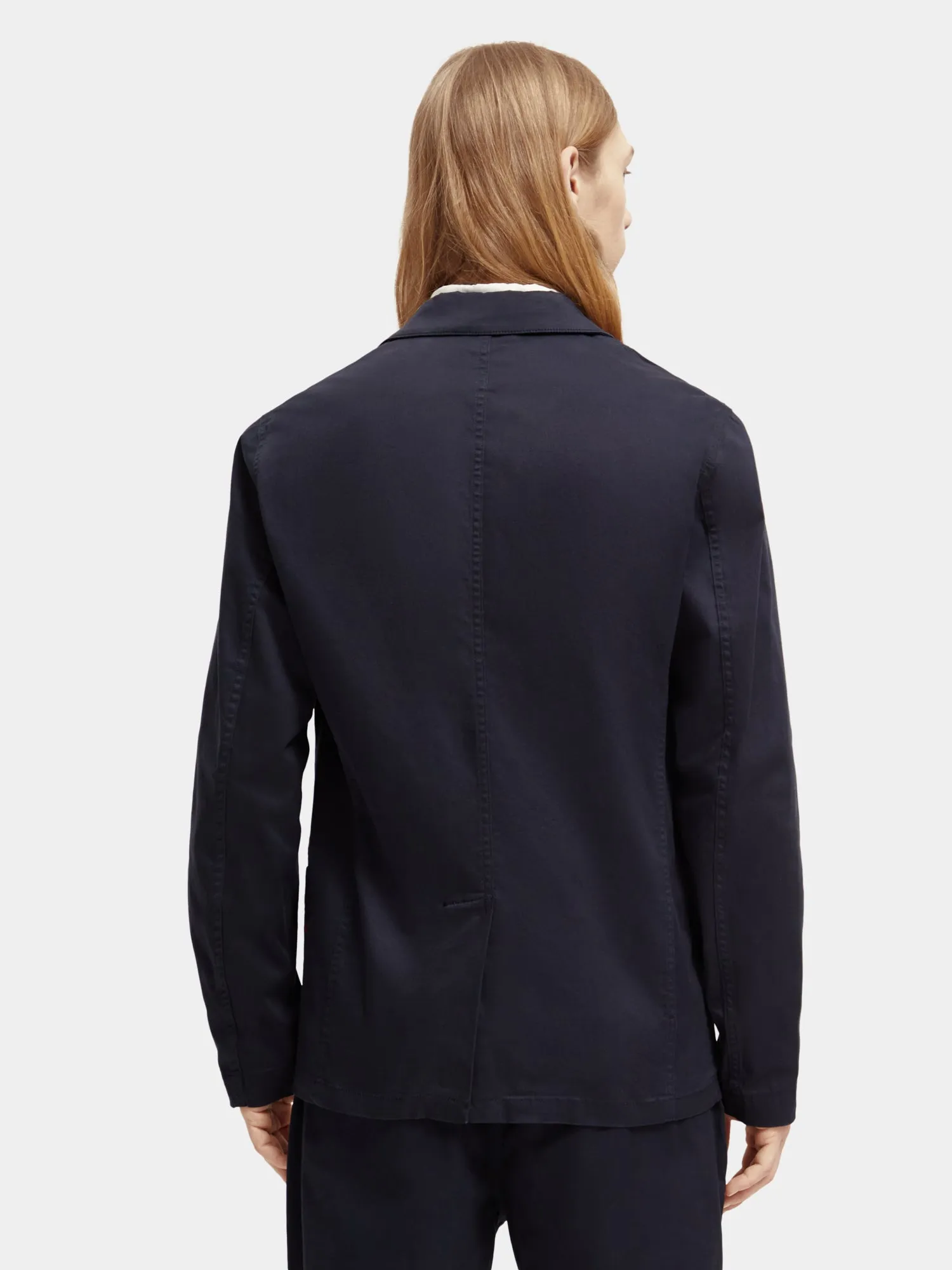 Bead-trimmed workwear blazer sold by Scotch & Soda product image thumbnail 3