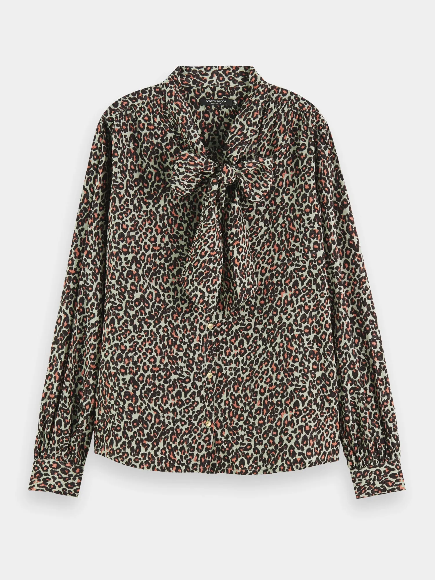 Tie neck shirt sold by Scotch and Soda product image thumbnail 2