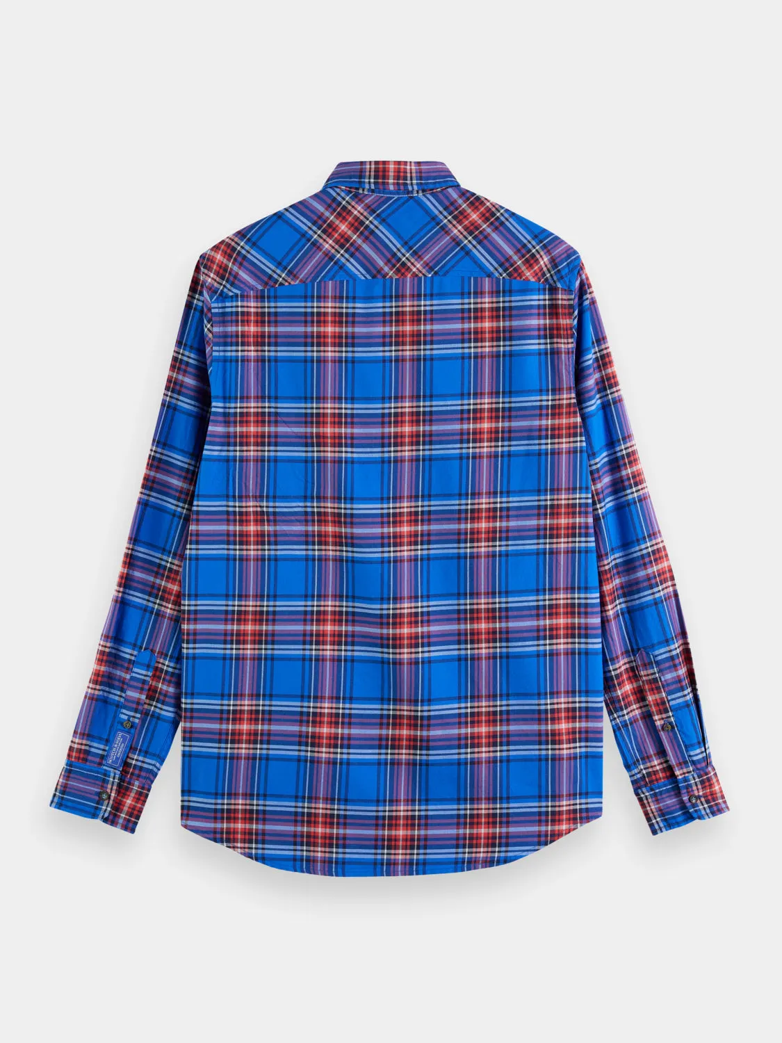 Regular-fit flannel check shirt sold by Scotch and Soda product image thumbnail 2