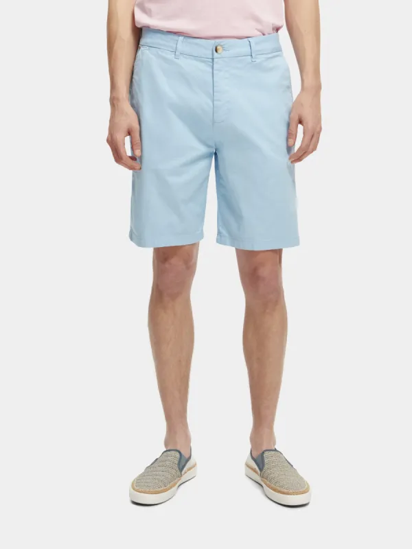 Stuart garment-dyed pima cotton shorts sold by Scotch and Soda
