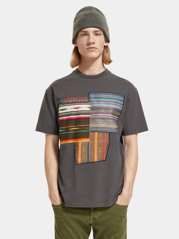 Relaxed-fit woven t-shirt sold by Scotch and Soda