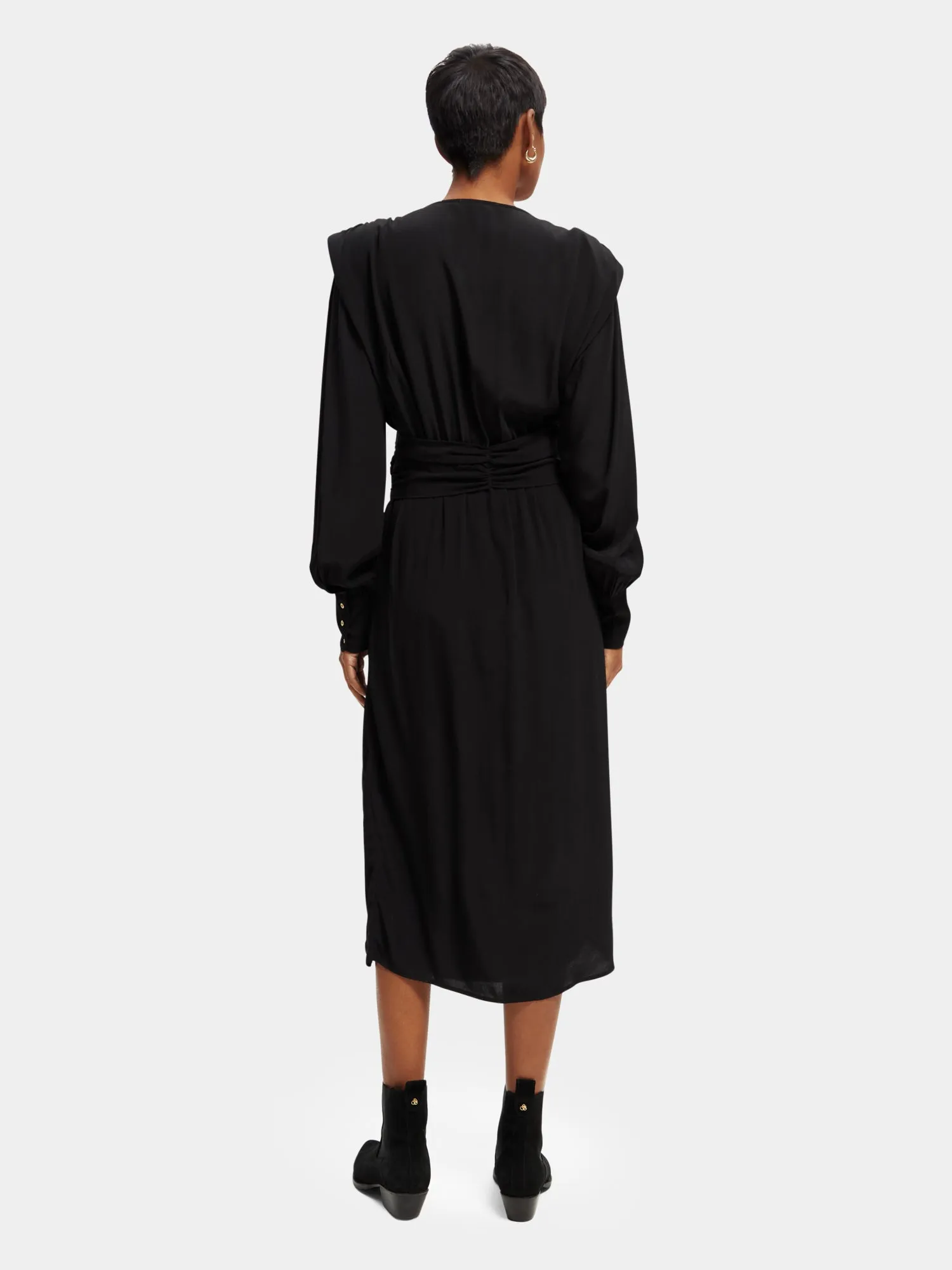 Belted midi dress sold by Scotch and Soda product image thumbnail 3