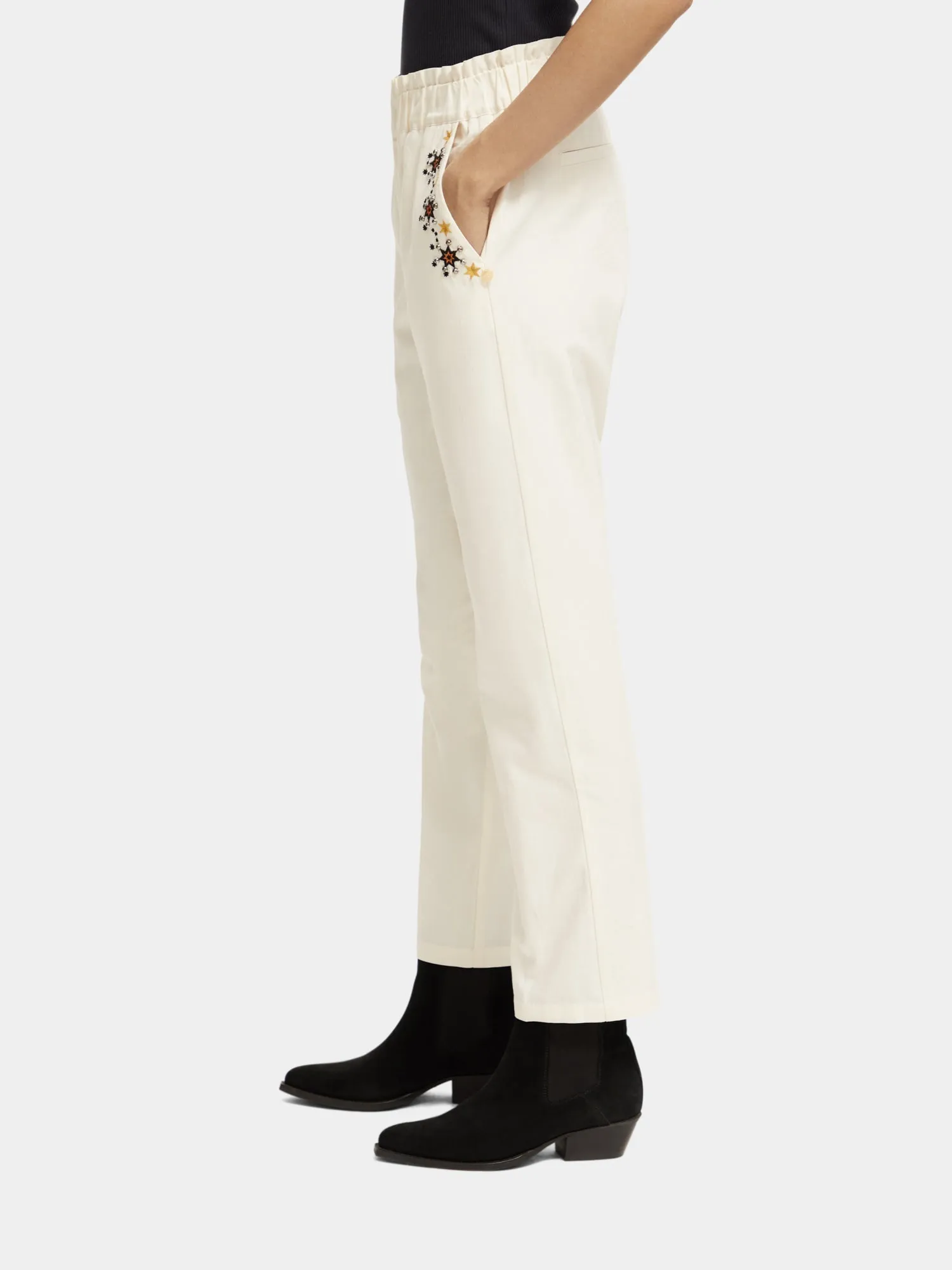 Embroidered pants sold by Scotch and Soda product image thumbnail 4