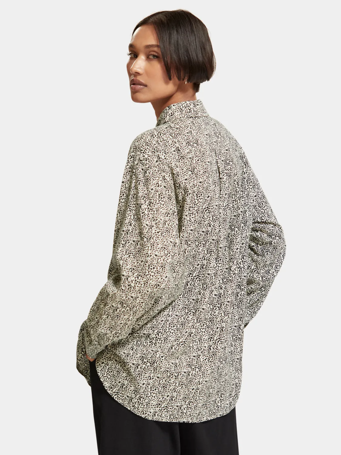 Oversized printed shirt sold by Scotch and Soda product image thumbnail 3