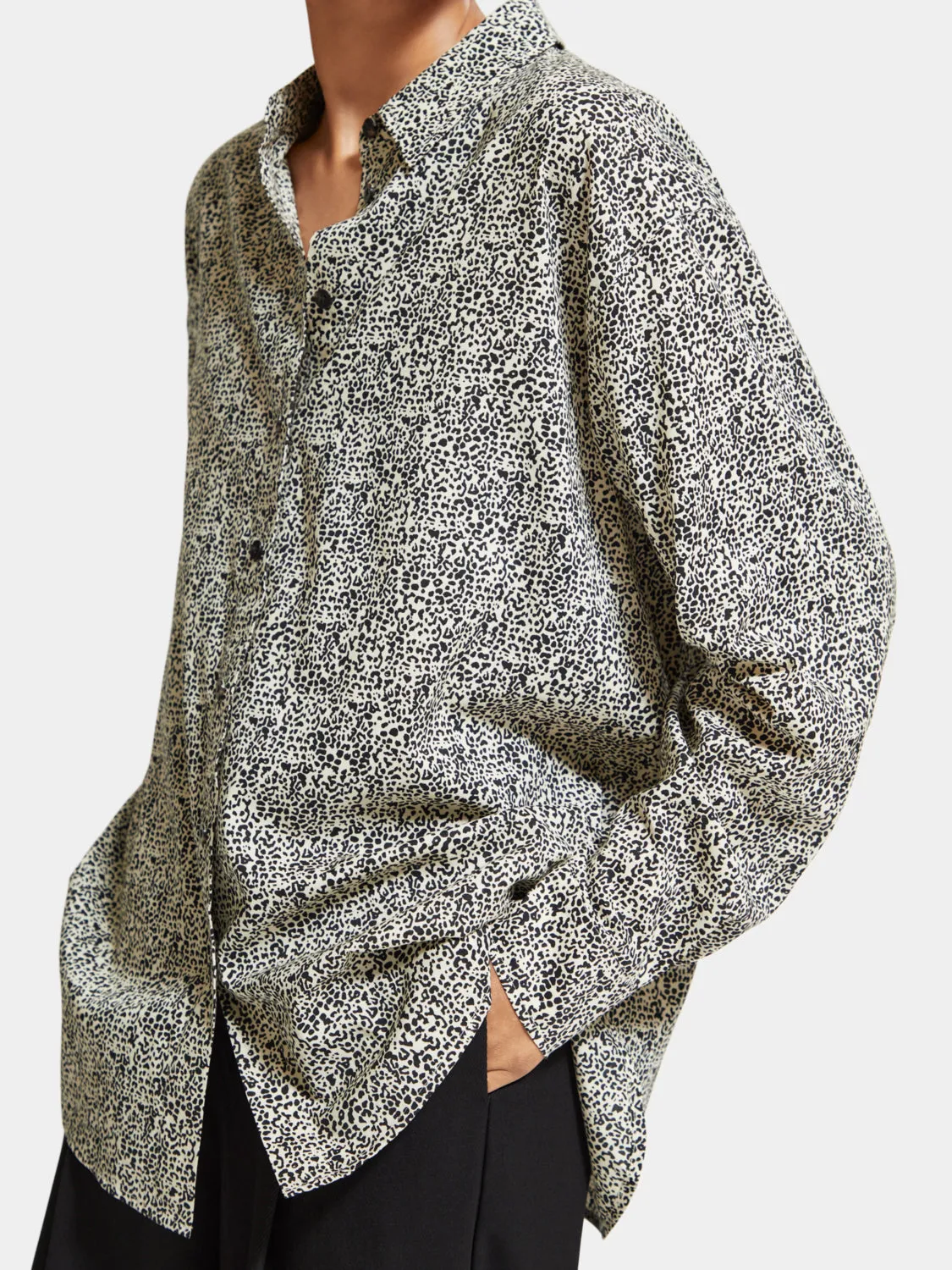 Oversized printed shirt sold by Scotch and Soda product image thumbnail 5