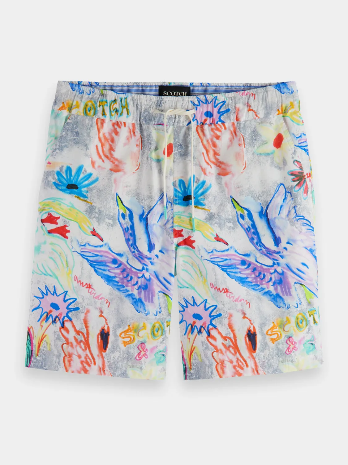 Printed shorts sold by Scotch & Soda