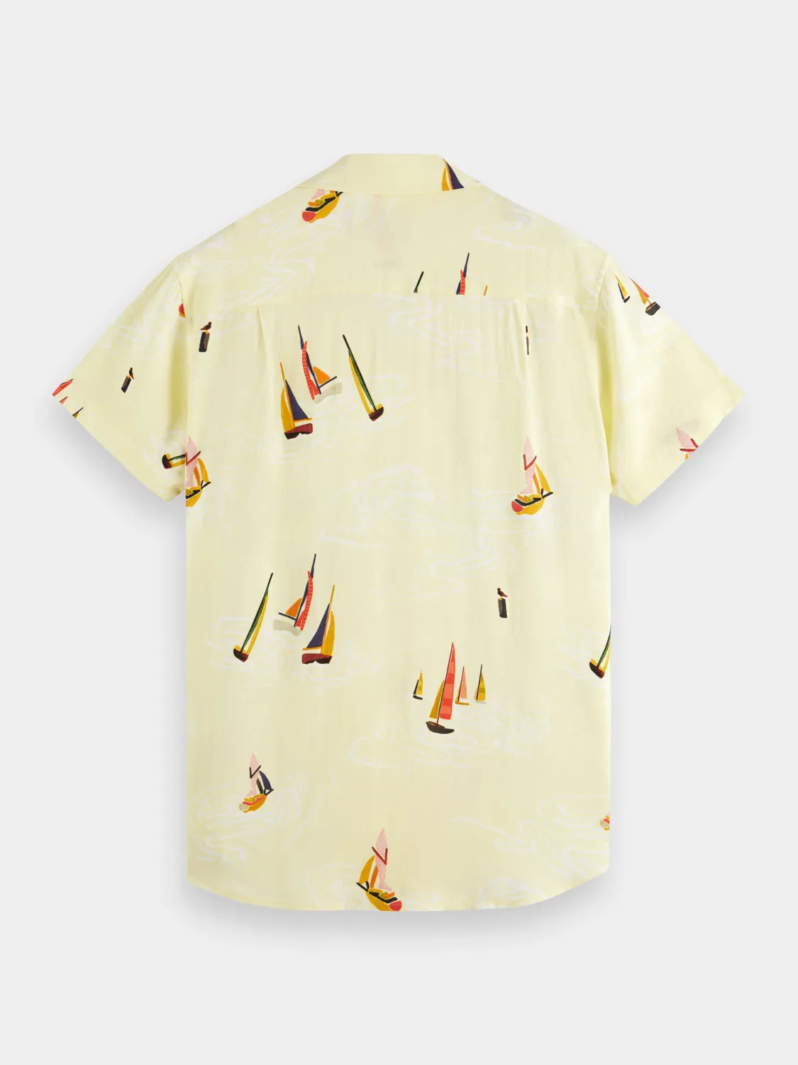 Regular-fit printed camp shirt sold by Scotch and Soda product image thumbnail 2