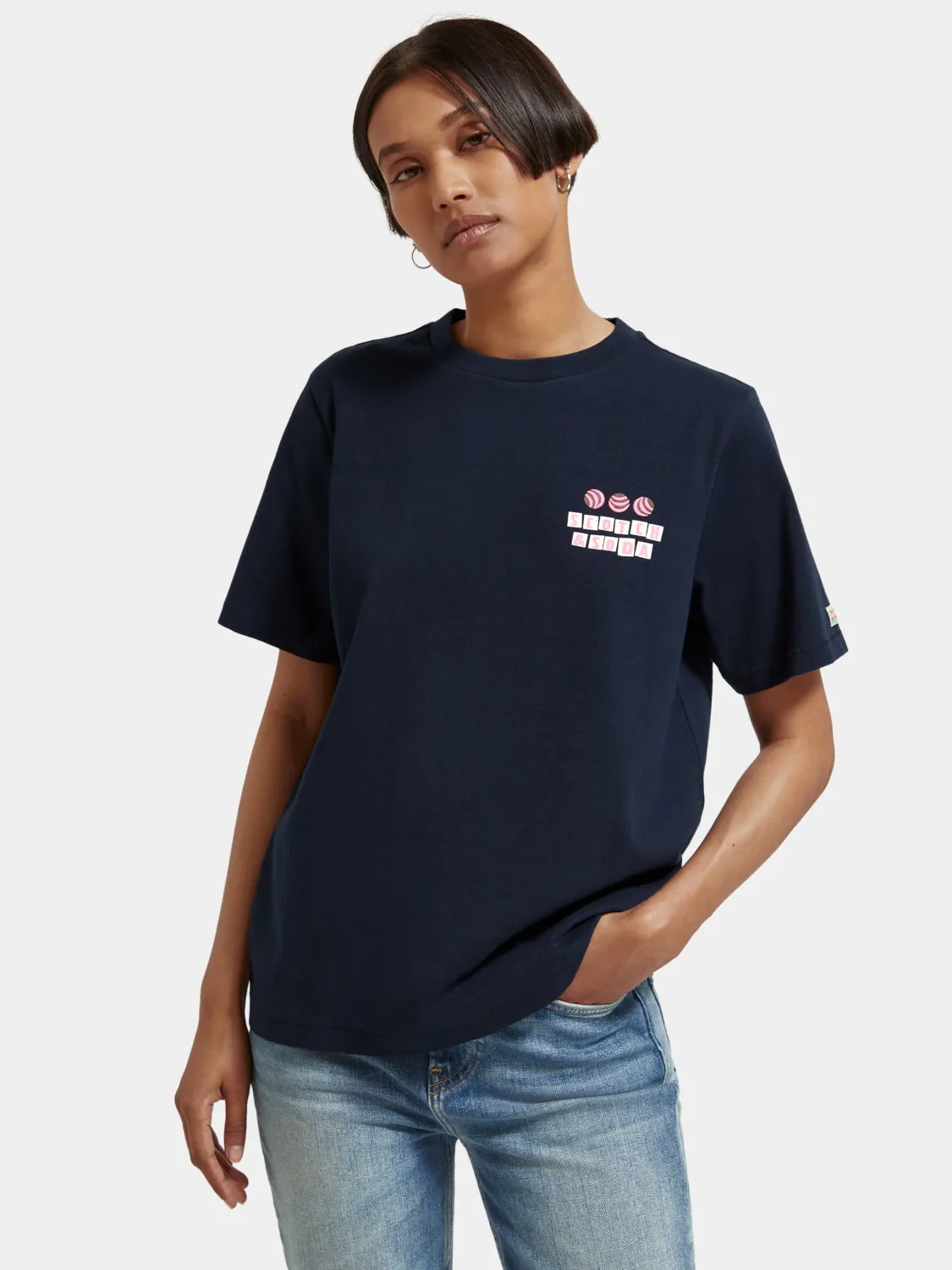 Regular-fit t-shirt sold by Scotch and Soda
