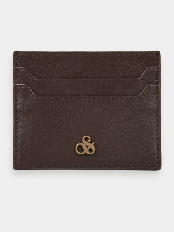 Leather cardholder sold by Scotch and Soda