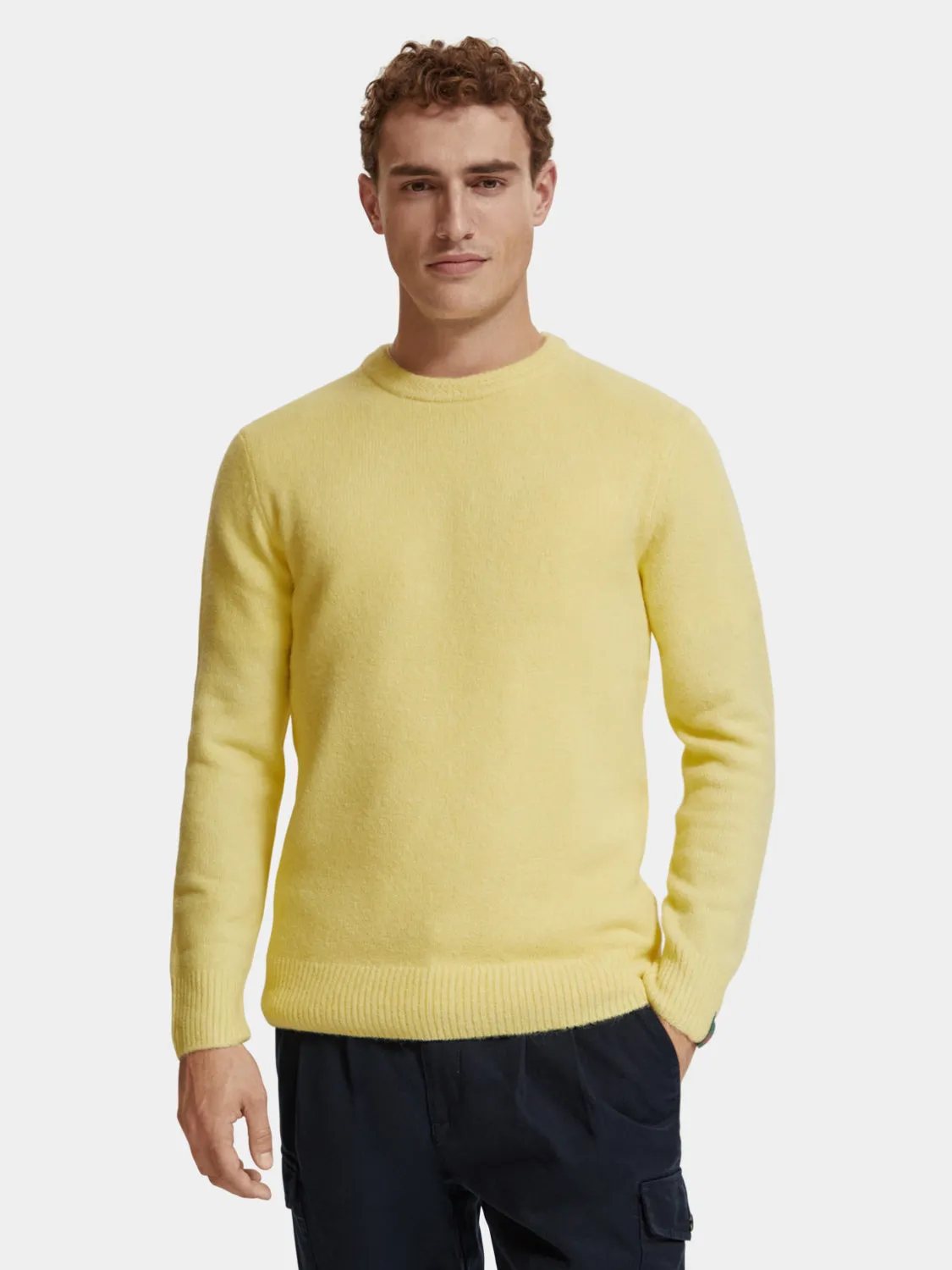 Classic melange pullover sold by Scotch and Soda