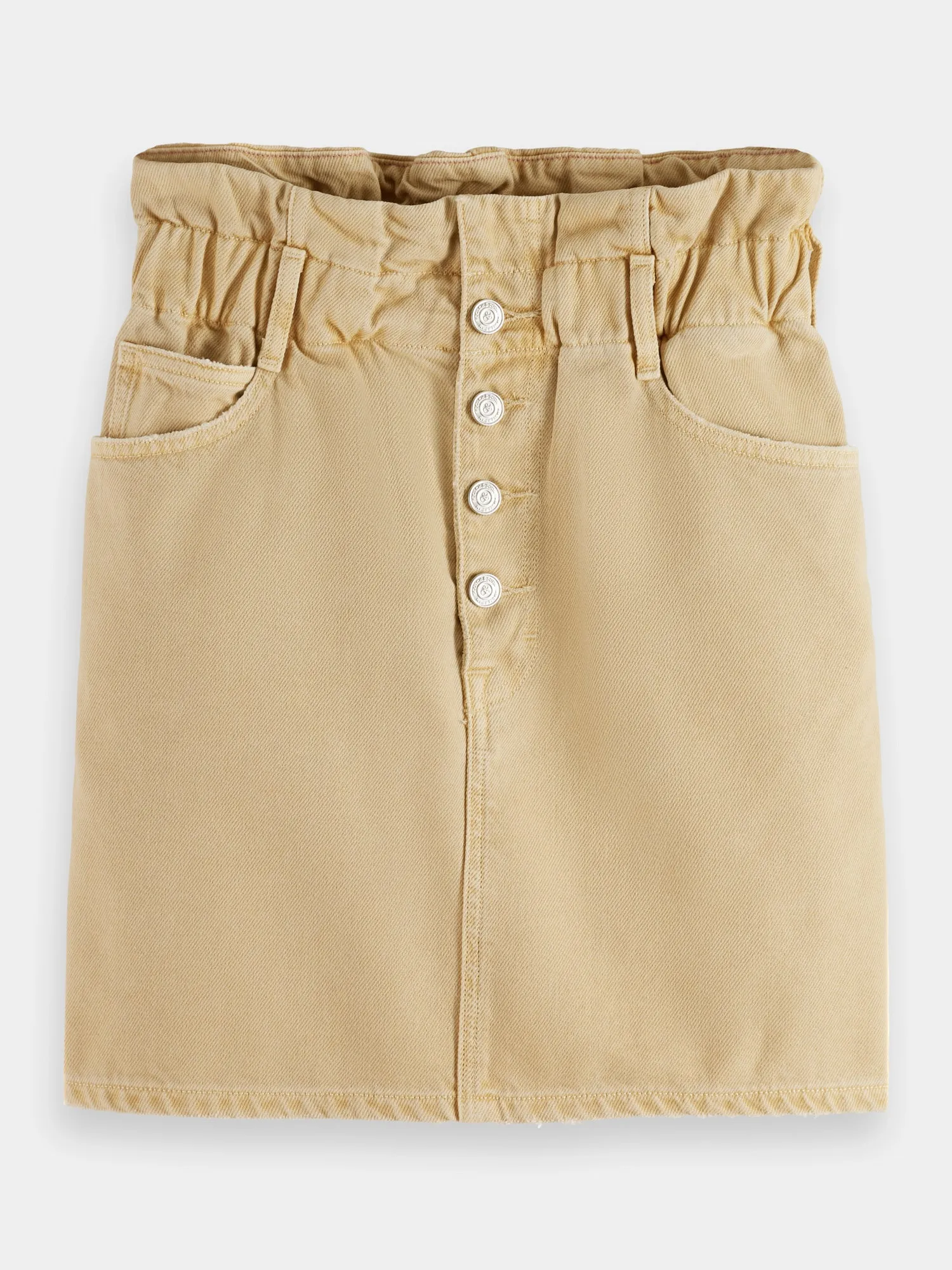 Break garment-dyed mini skirt sold by Scotch & Soda product image thumbnail 2