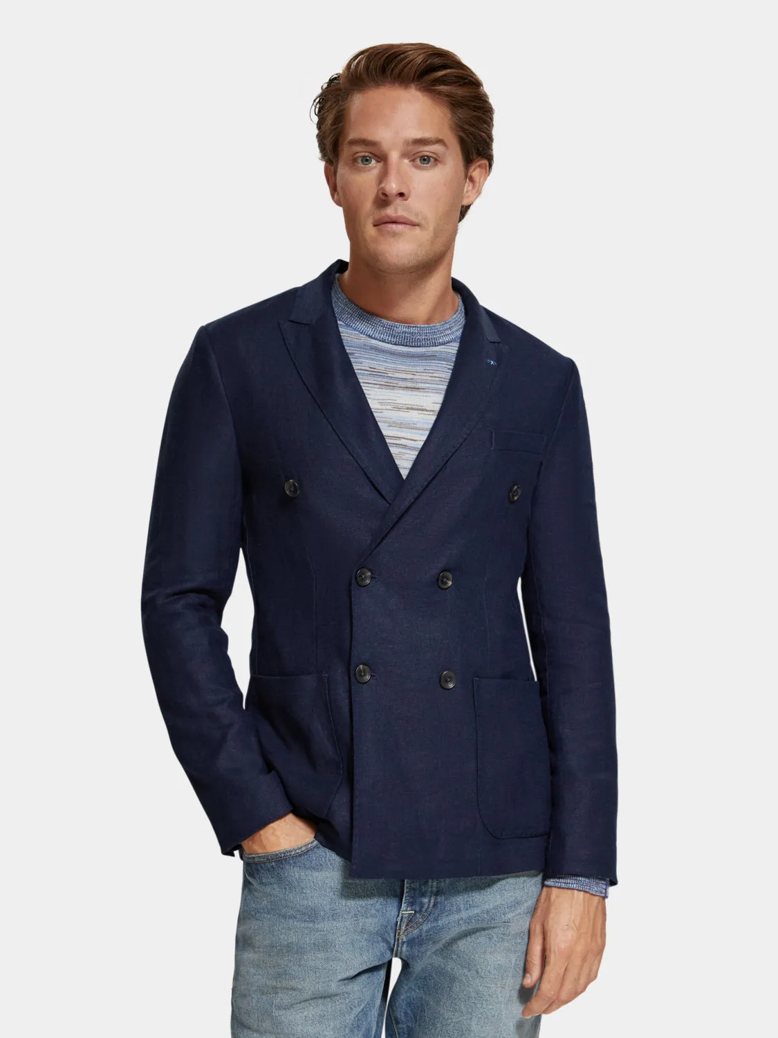 Herringbone blazer sold by Scotch & Soda