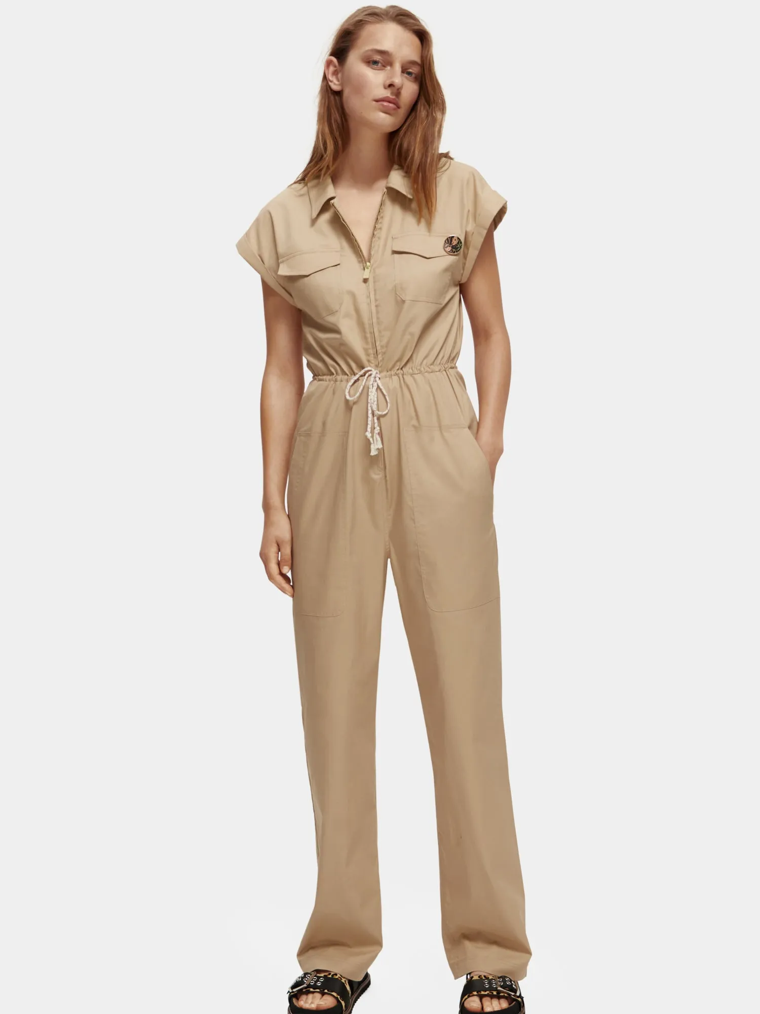 Military jumpsuit sold by Scotch and Soda