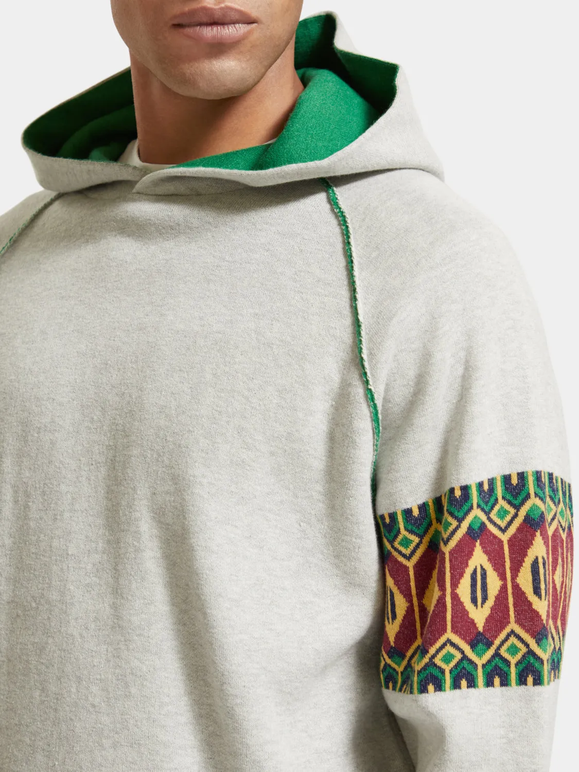Regular fit hoodie sold by Scotch and Soda product image thumbnail 4