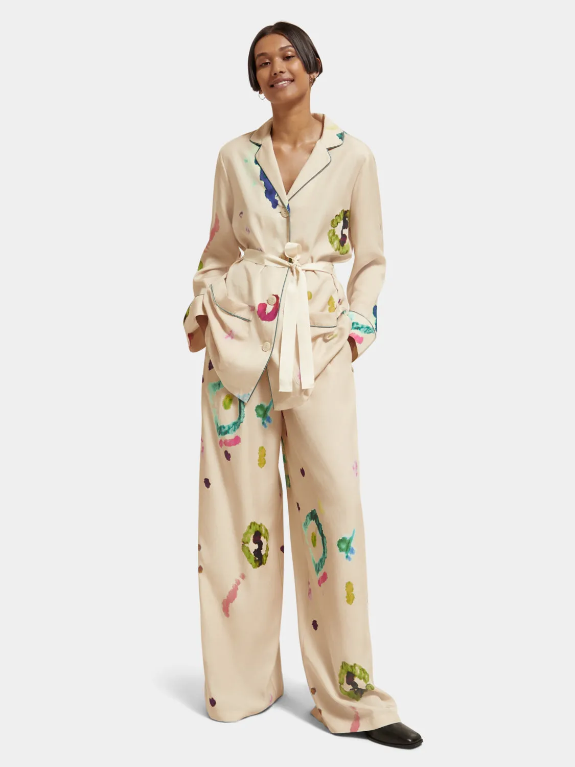 Eleni wide leg pants sold by Scotch and Soda product image thumbnail 5