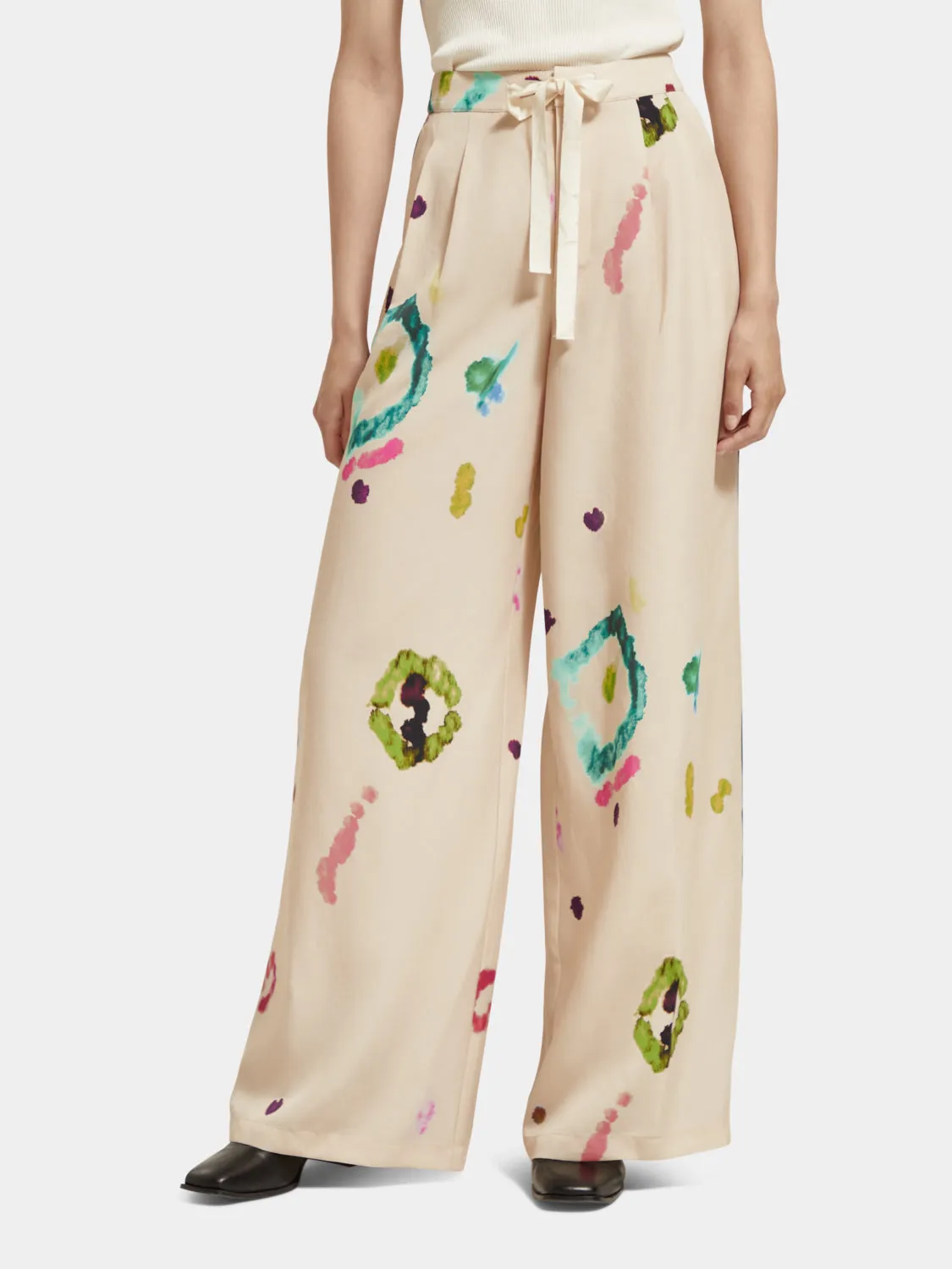 Eleni wide leg pants sold by Scotch and Soda
