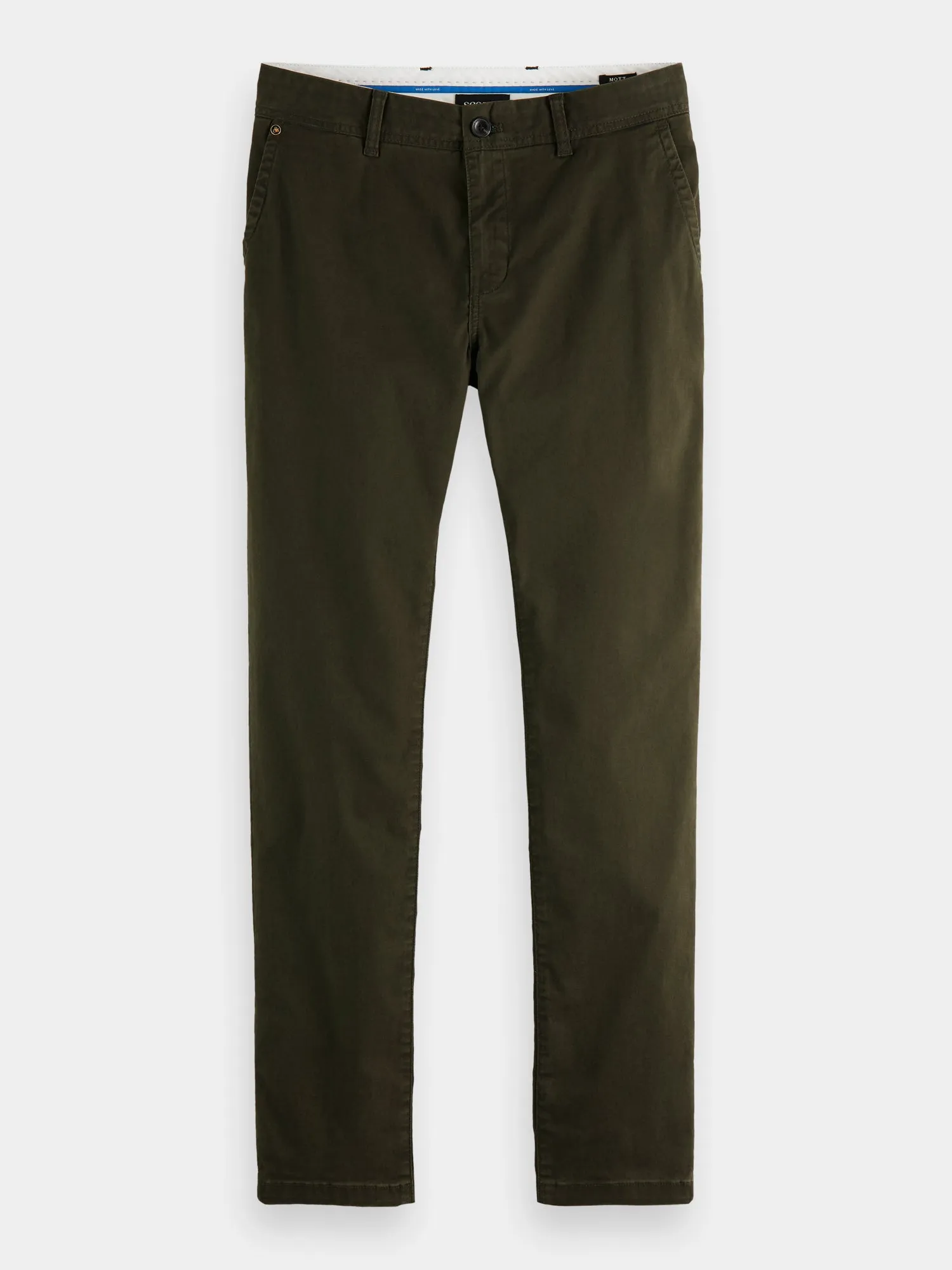 Mott slim fit chinos sold by Scotch and Soda