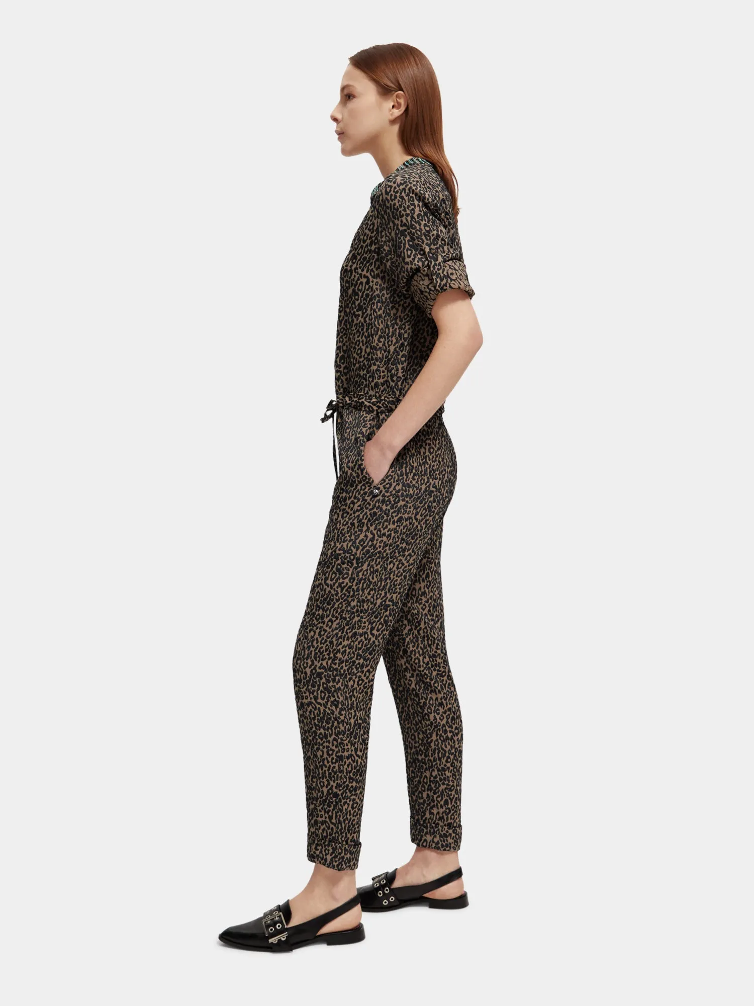 Jacquard jumpsuit sold by Scotch and Soda product image thumbnail 4