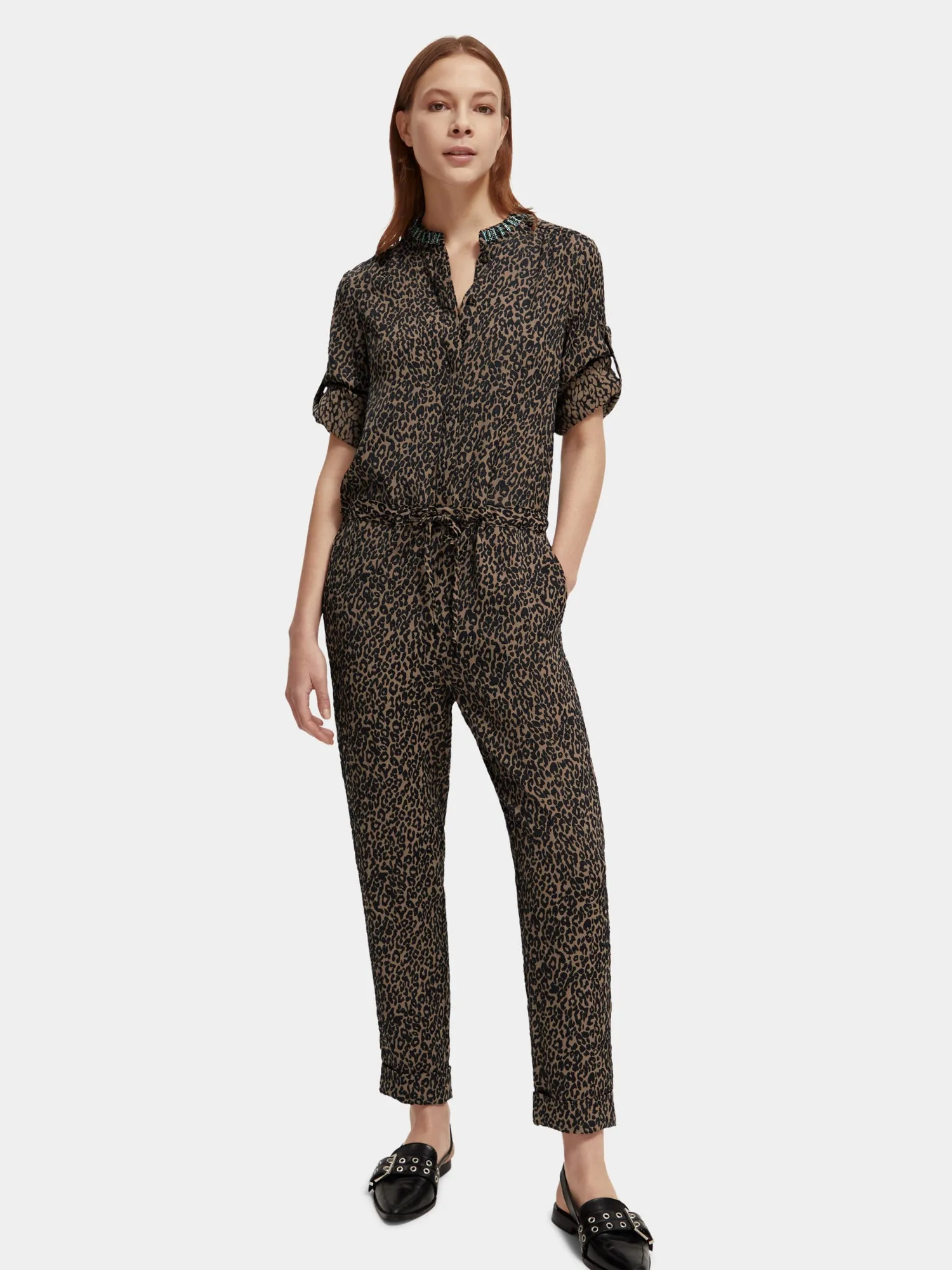 Jacquard jumpsuit sold by Scotch and Soda product image thumbnail 5