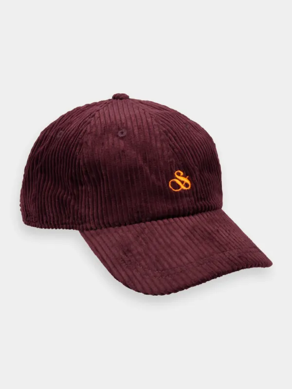 Corduroy cap made by Scotch & Soda