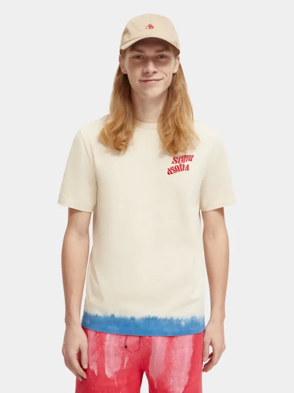 Regular-fit artwork t-shirt sold by Scotch and Soda