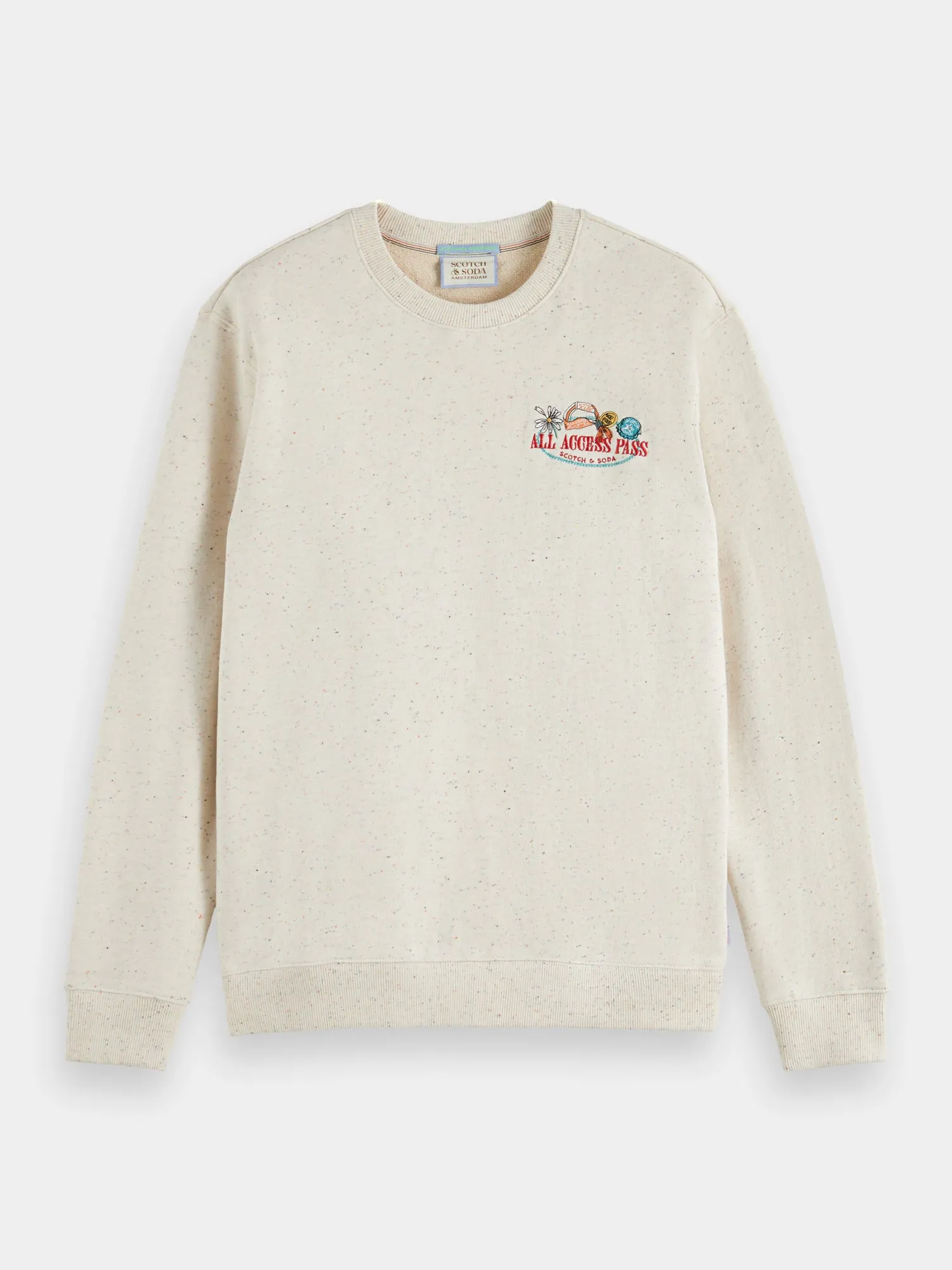 Embroidered sweatshirt sold by Scotch and Soda product image thumbnail 2
