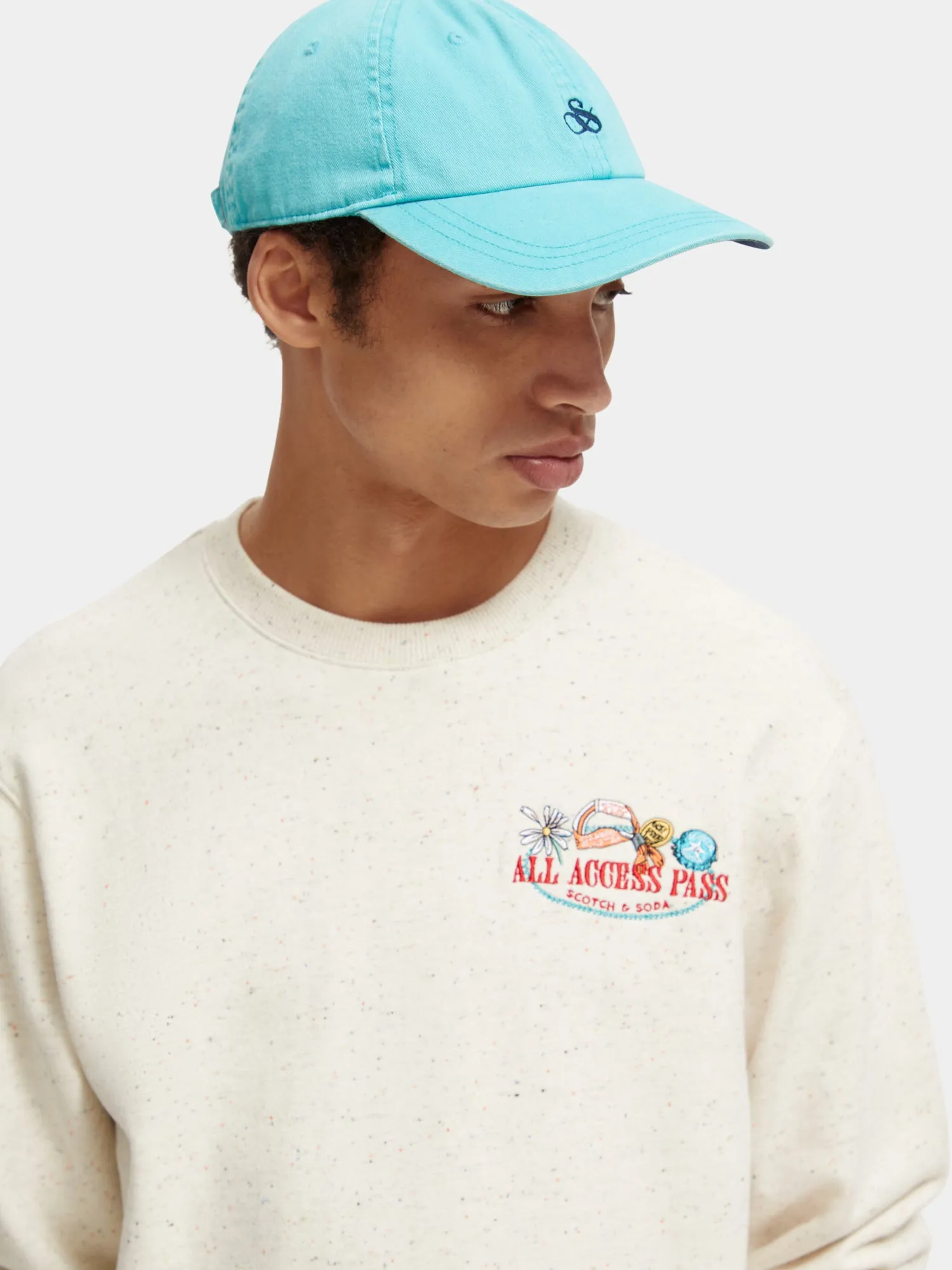 Embroidered sweatshirt sold by Scotch and Soda product image thumbnail 5