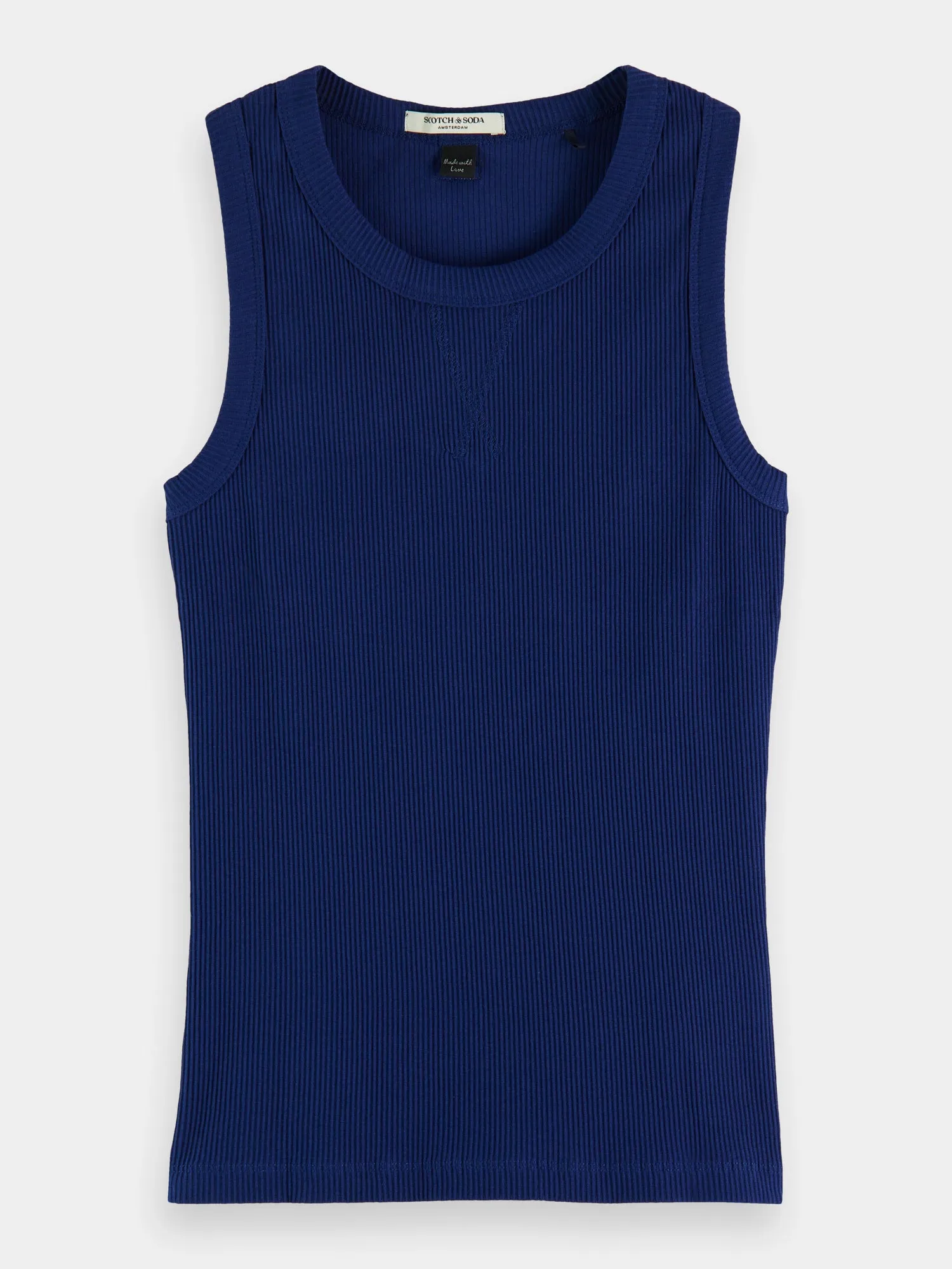 Slim fit racer tank sold by Scotch and Soda product image thumbnail 2