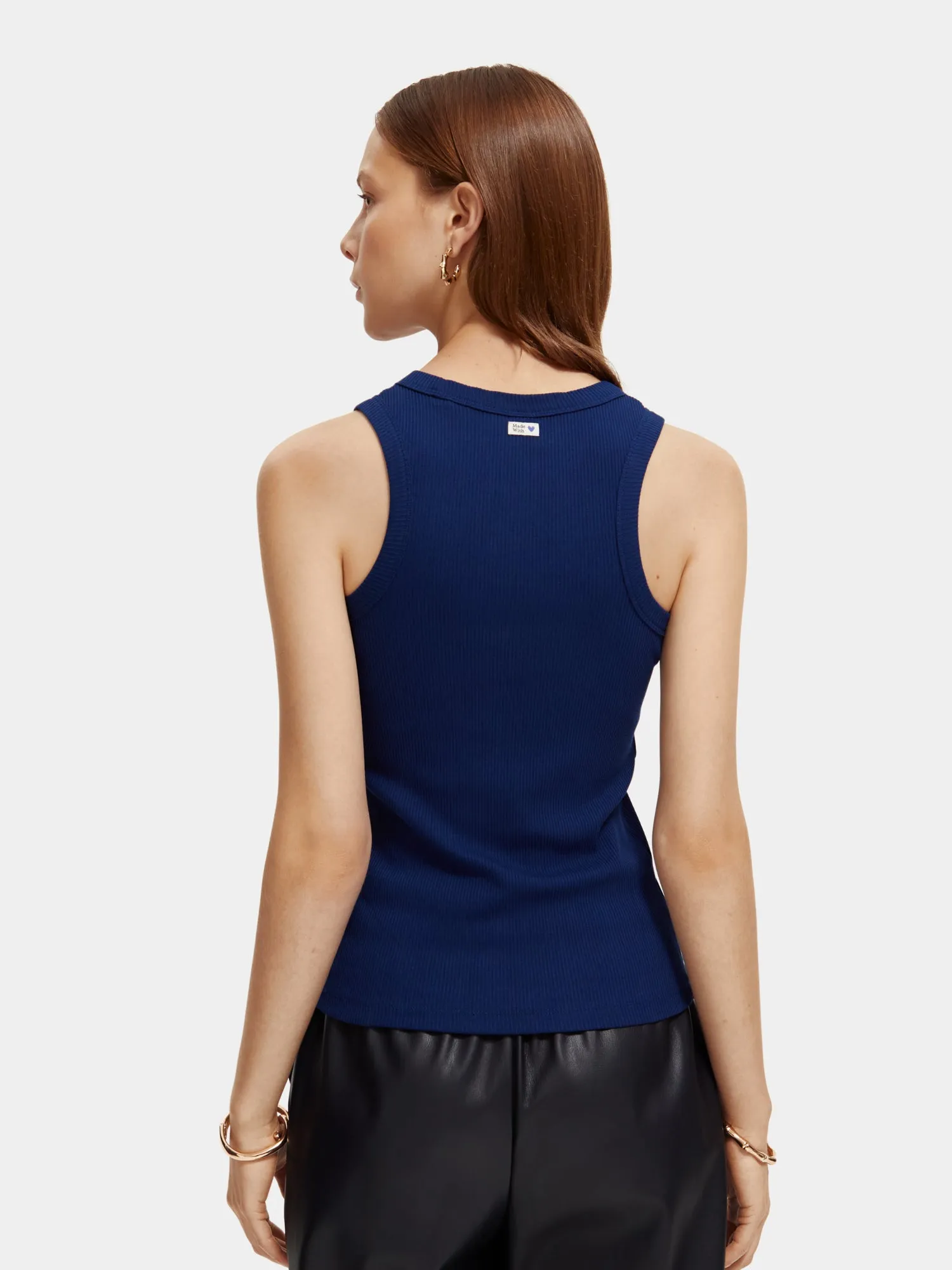 Slim fit racer tank sold by Scotch and Soda product image thumbnail 3