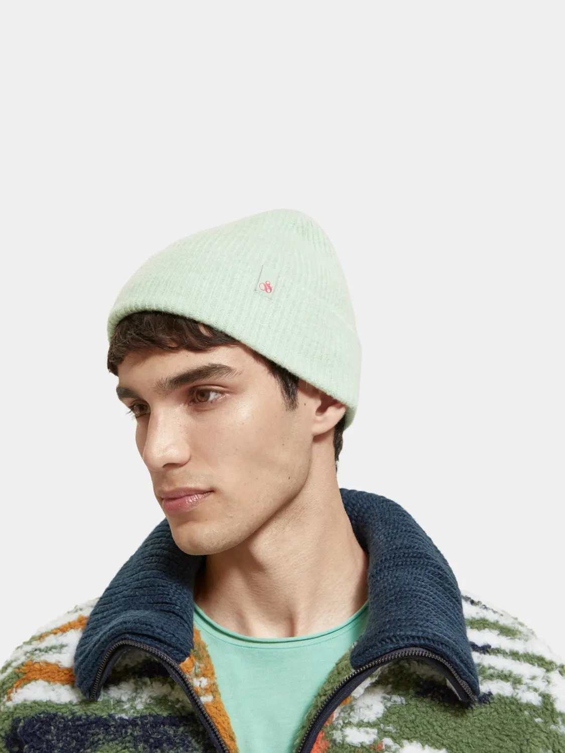 Rib knit beanie sold by Scotch and Soda product image thumbnail 3