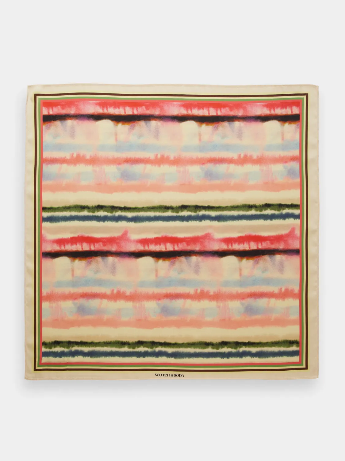 Printed square scarf sold by Scotch and Soda product image thumbnail 2