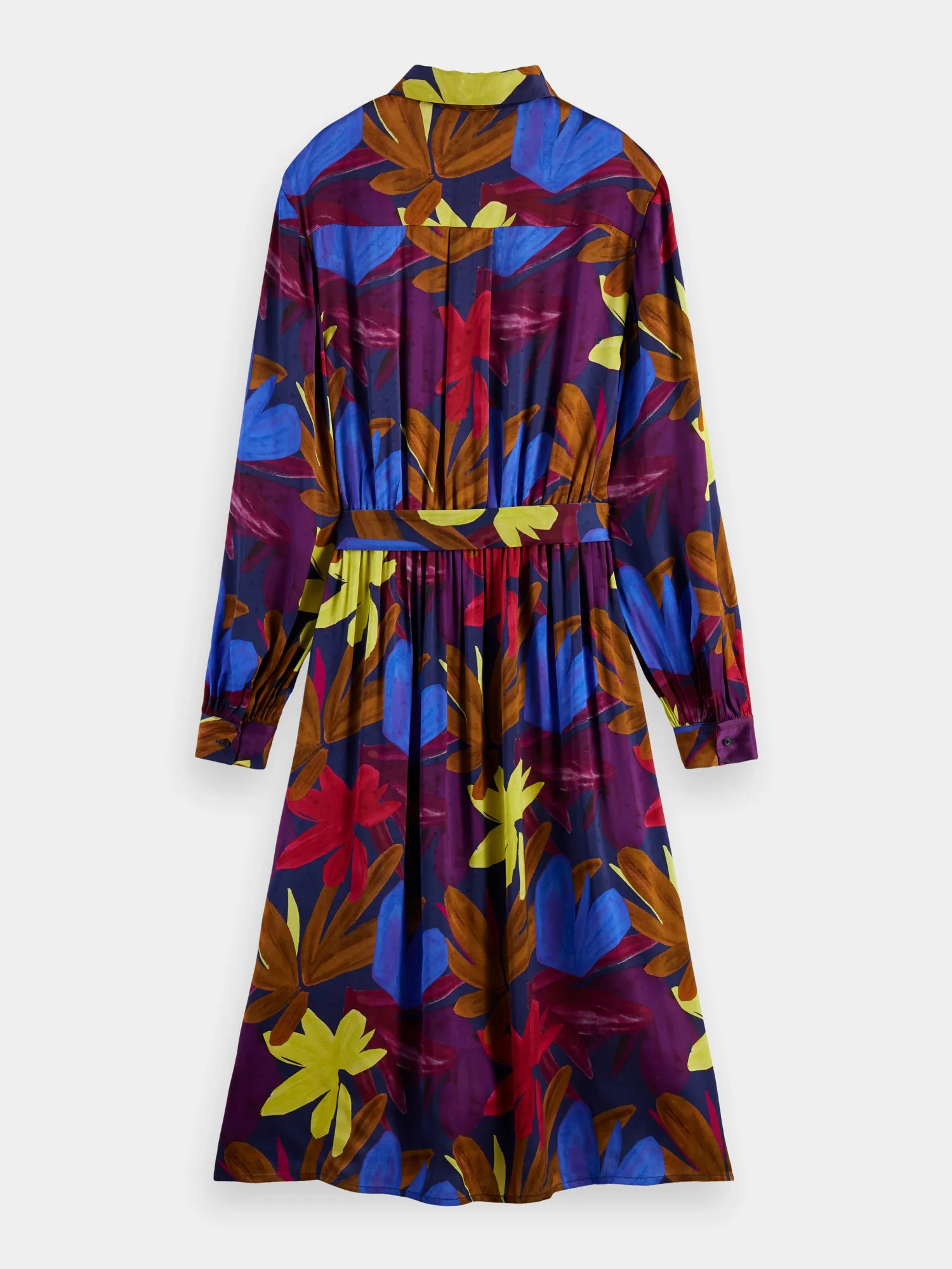 Printed jacquard shirt dress sold by Scotch & Soda product image thumbnail 2