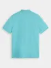 Organic cotton pique polo shirt sold by Scotch and Soda
