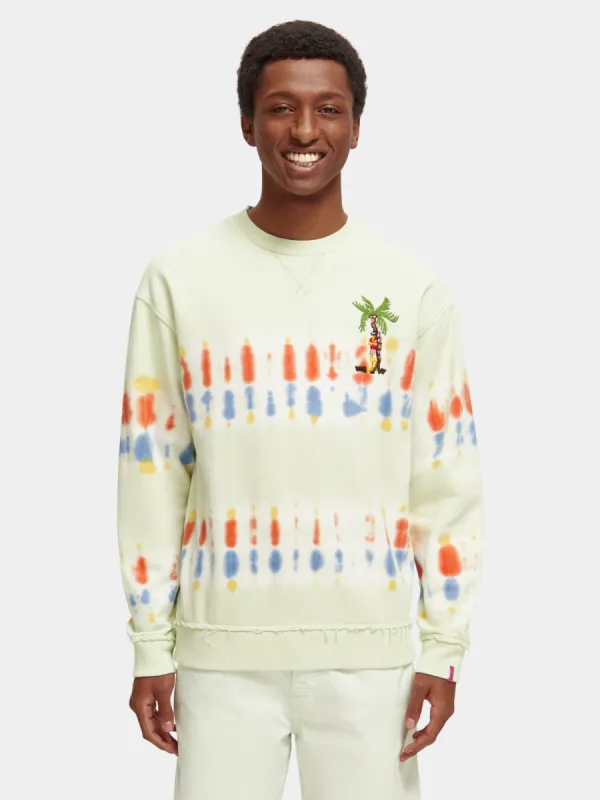 Tie-dyed sweatshirt sold by Scotch and Soda