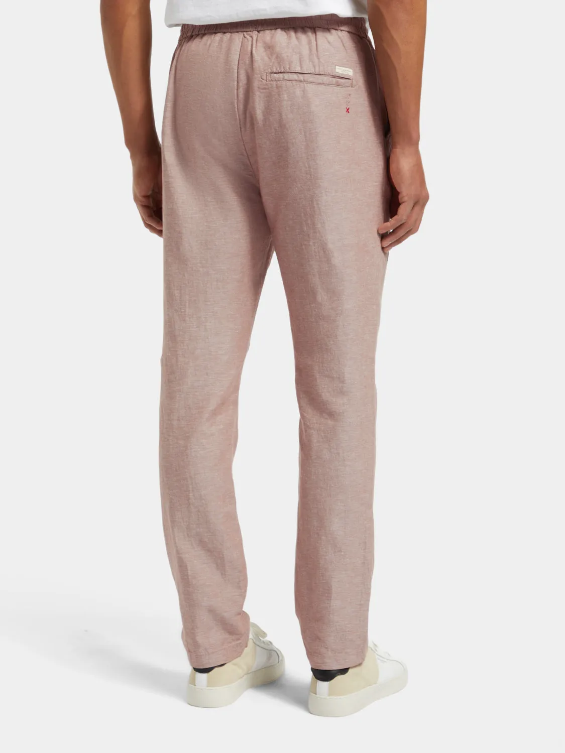 Warren cotton-linen twill jogger pants sold by Scotch and Soda product image thumbnail 2