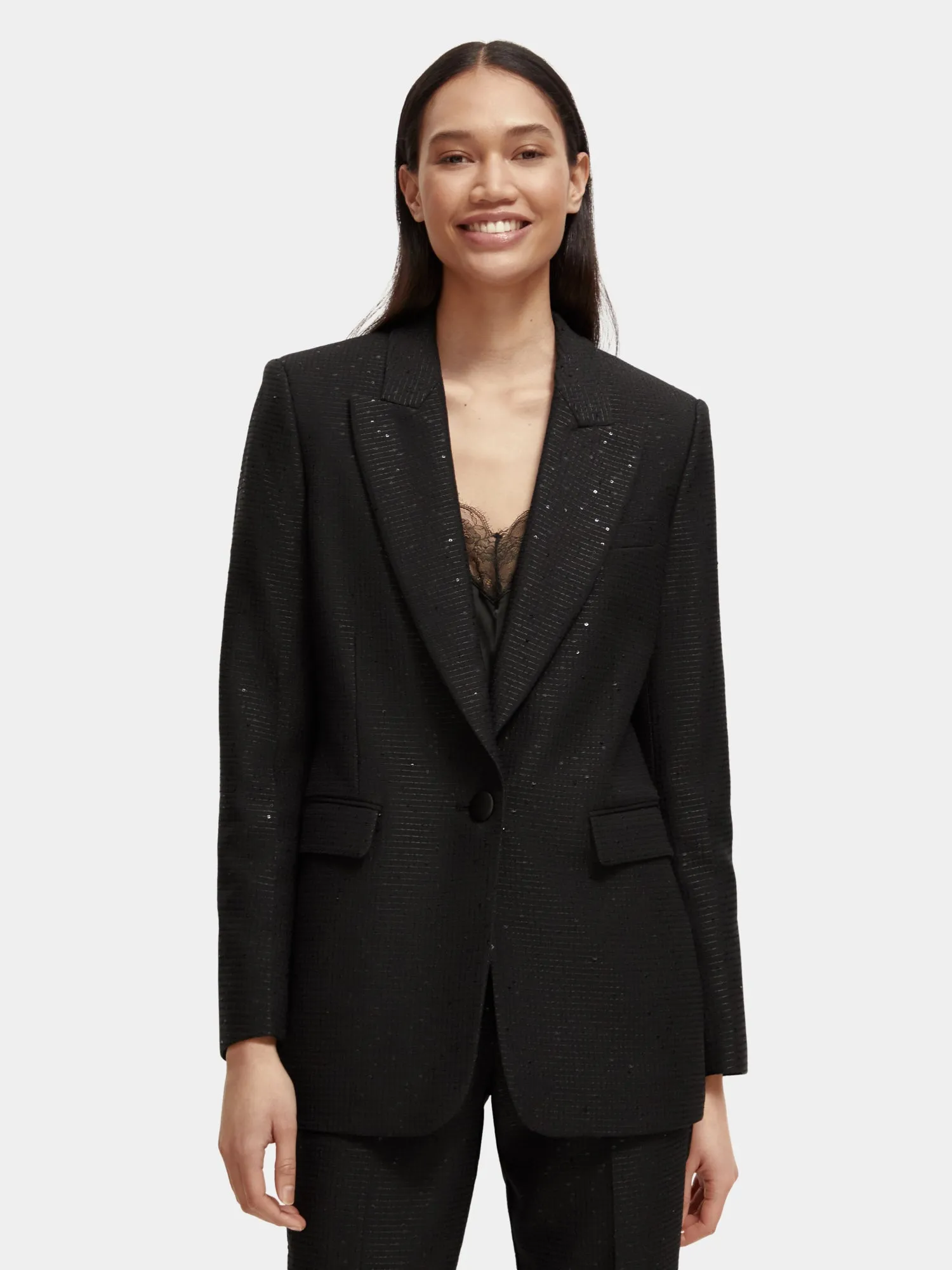 Sequin blazer sold by Scotch and Soda
