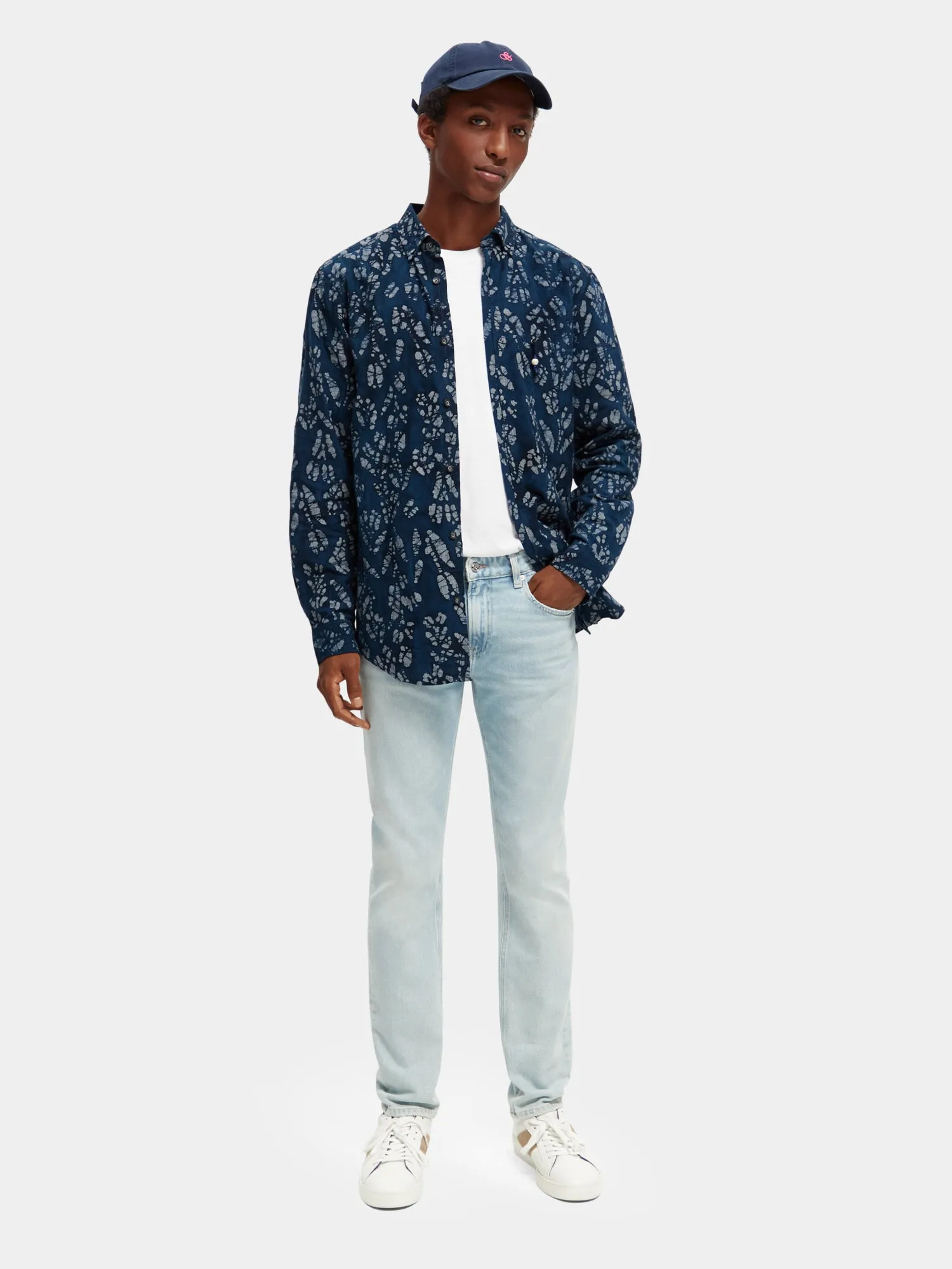 Skim super-slim-fit jeans - Light Skies sold by Scotch and Soda product image thumbnail 5