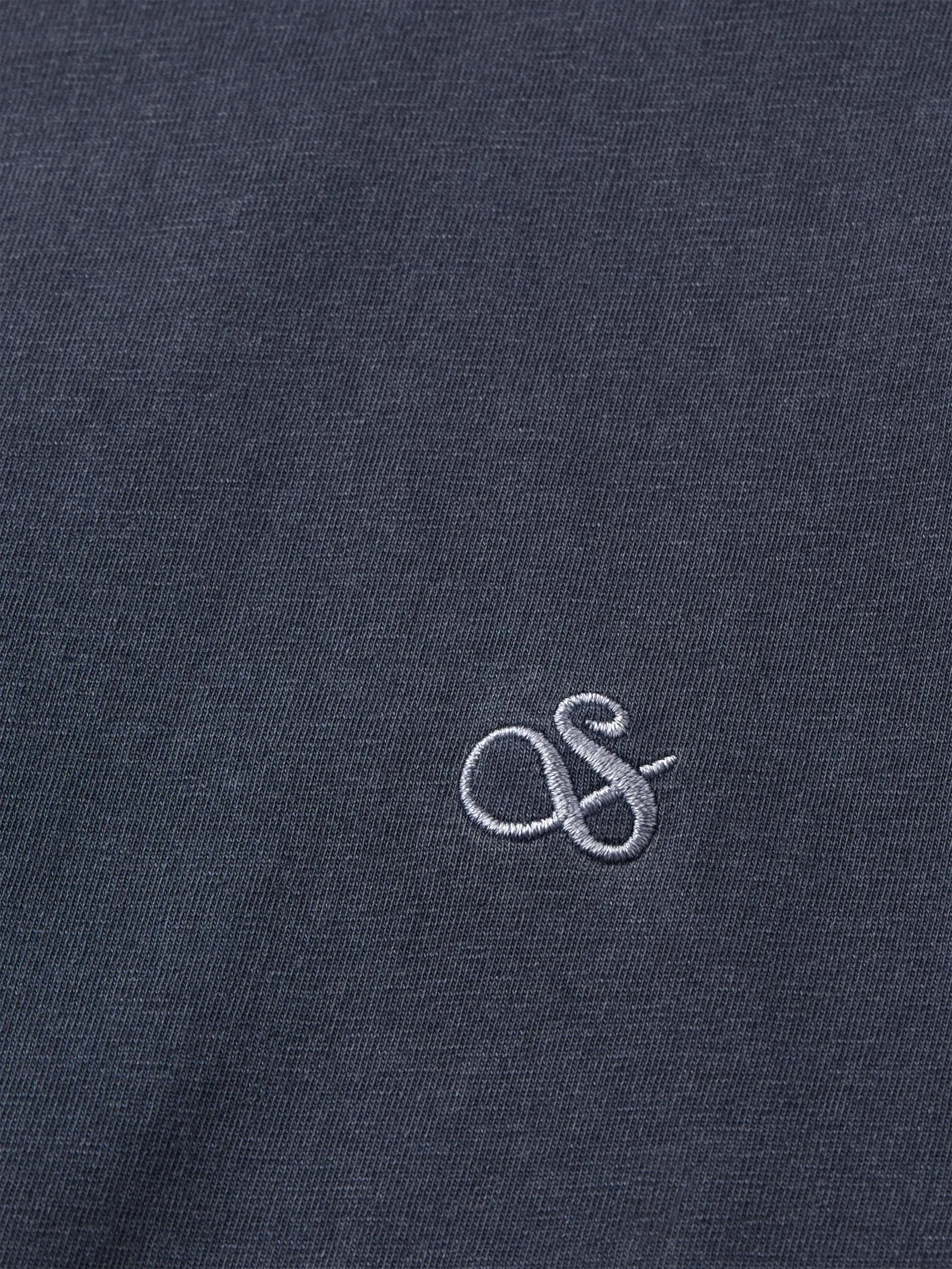 Regular-fit garment-dyed logo t-shirt sold by Scotch and Soda product image thumbnail 3