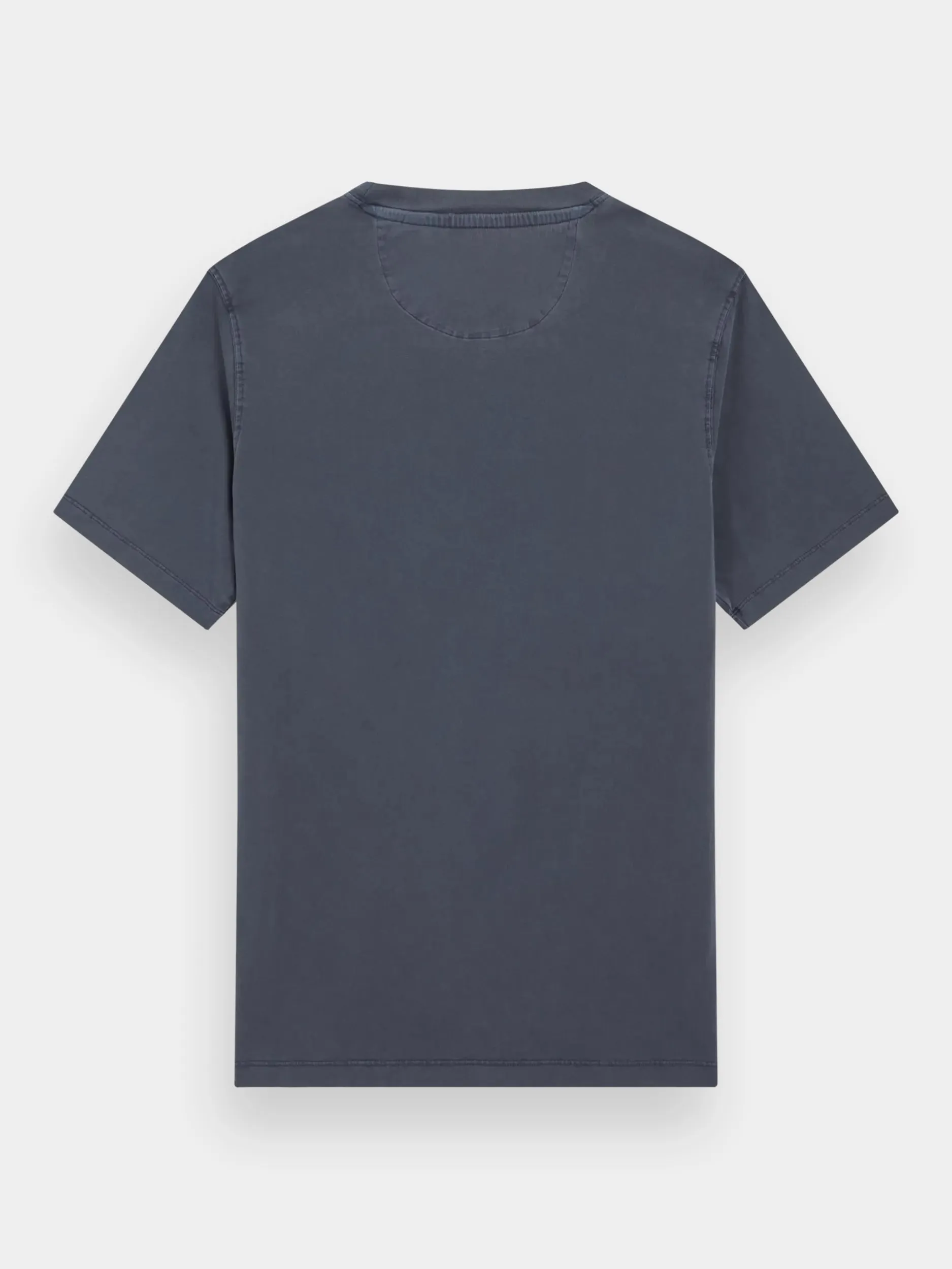 Regular-fit garment-dyed logo t-shirt sold by Scotch and Soda product image thumbnail 2