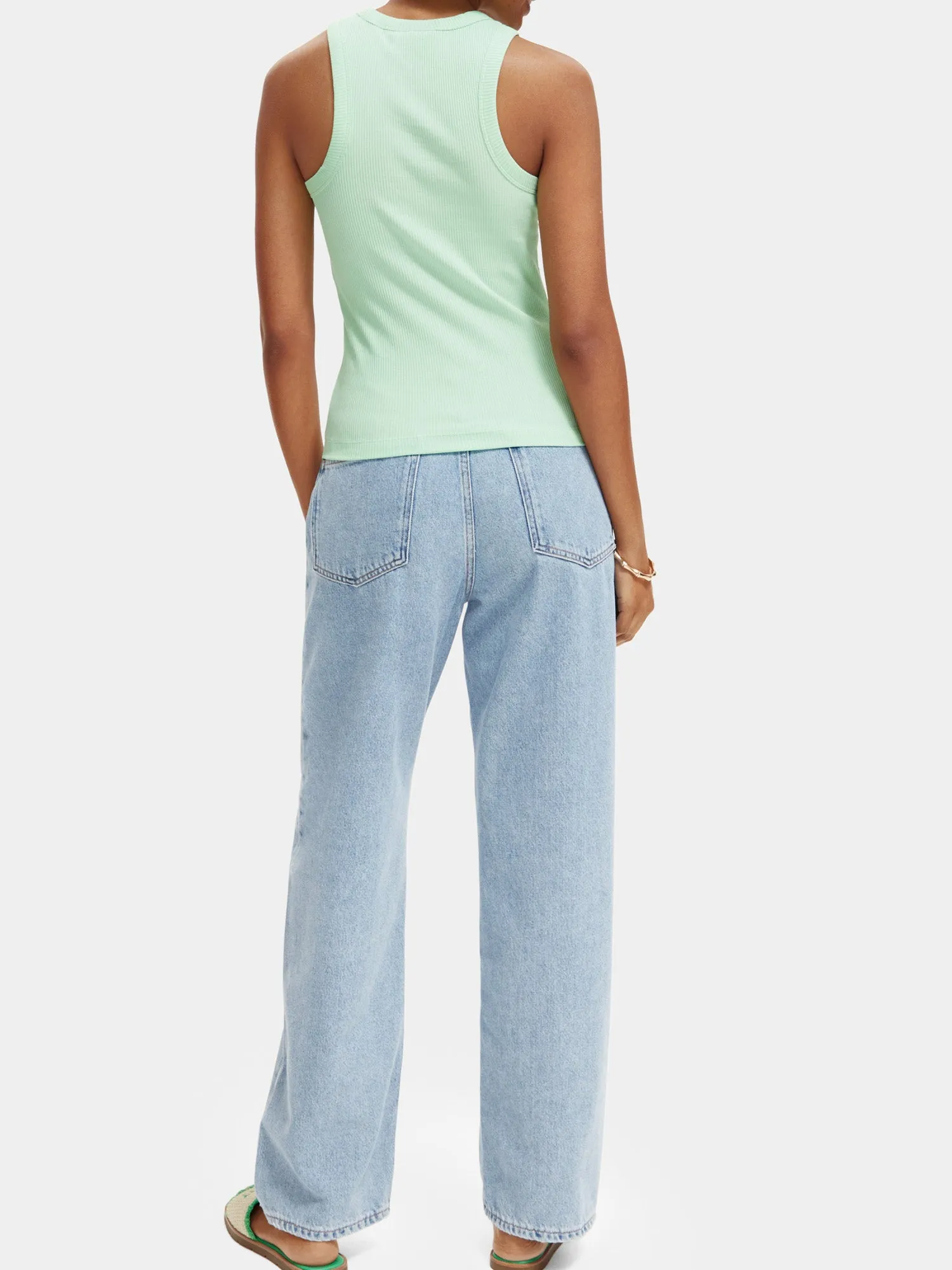 Racer tank sold by Scotch and Soda product image thumbnail 4