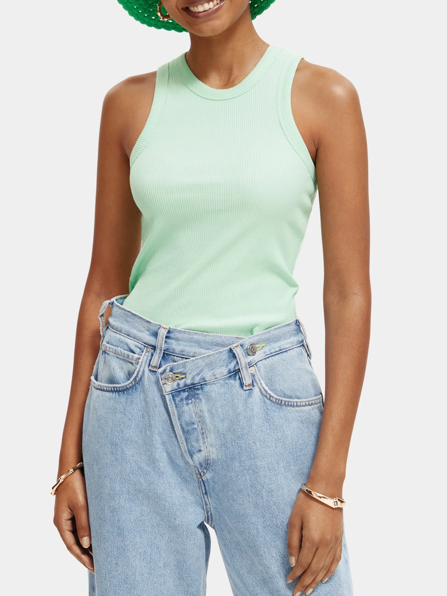 Racer tank sold by Scotch and Soda product image thumbnail 3