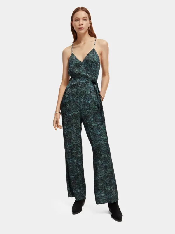 V-neck racerback jumpsuit sold by Scotch and Soda