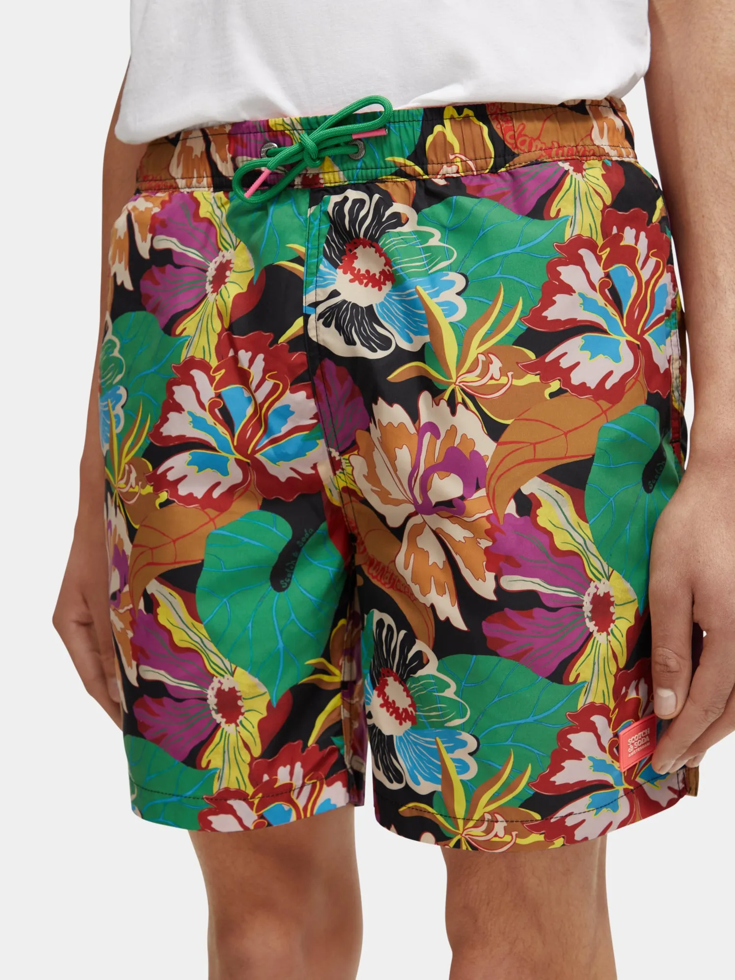 Mid-length printed swimshorts sold by Scotch and Soda product image thumbnail 5