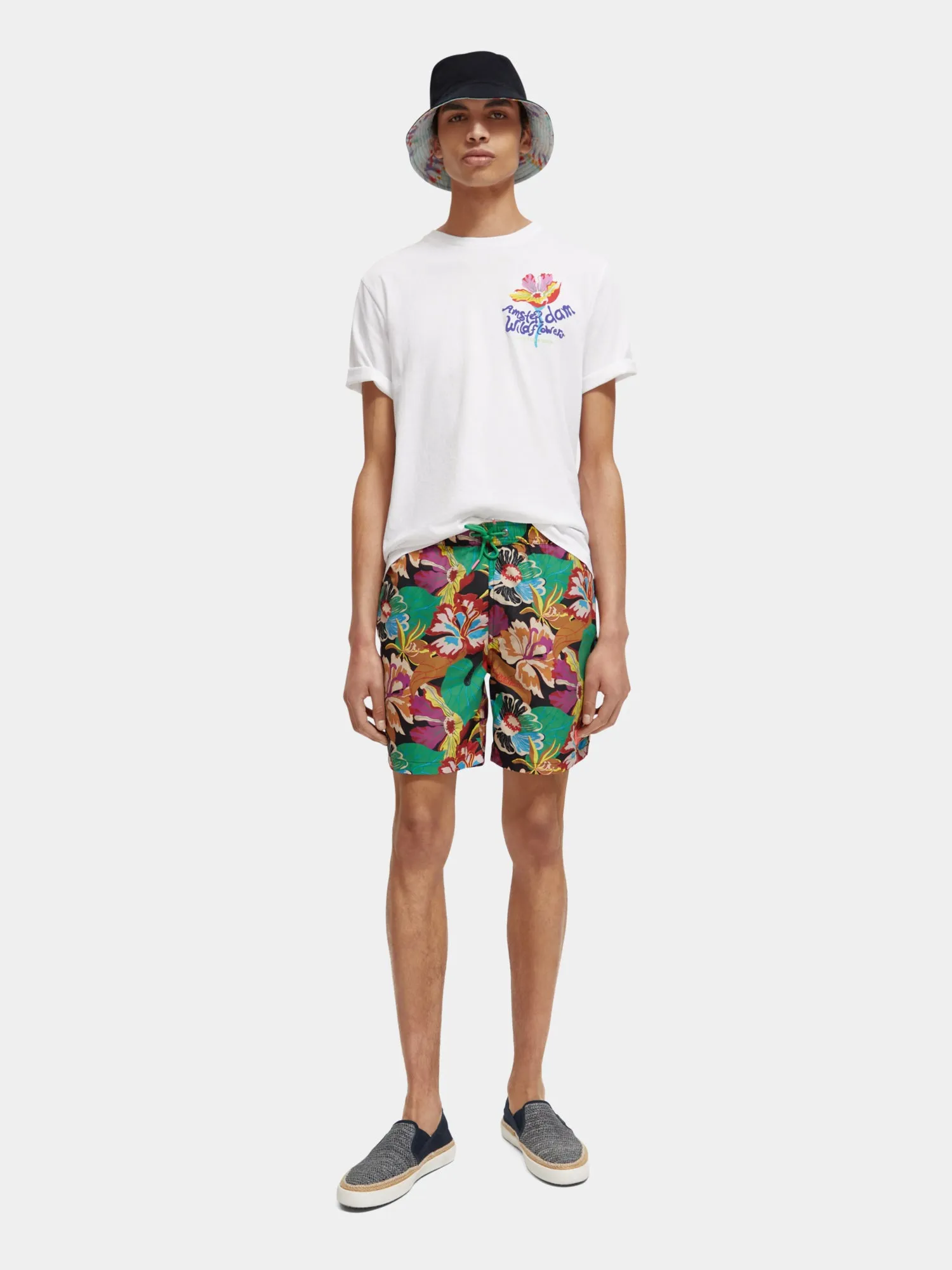 Mid-length printed swimshorts sold by Scotch and Soda product image thumbnail 4