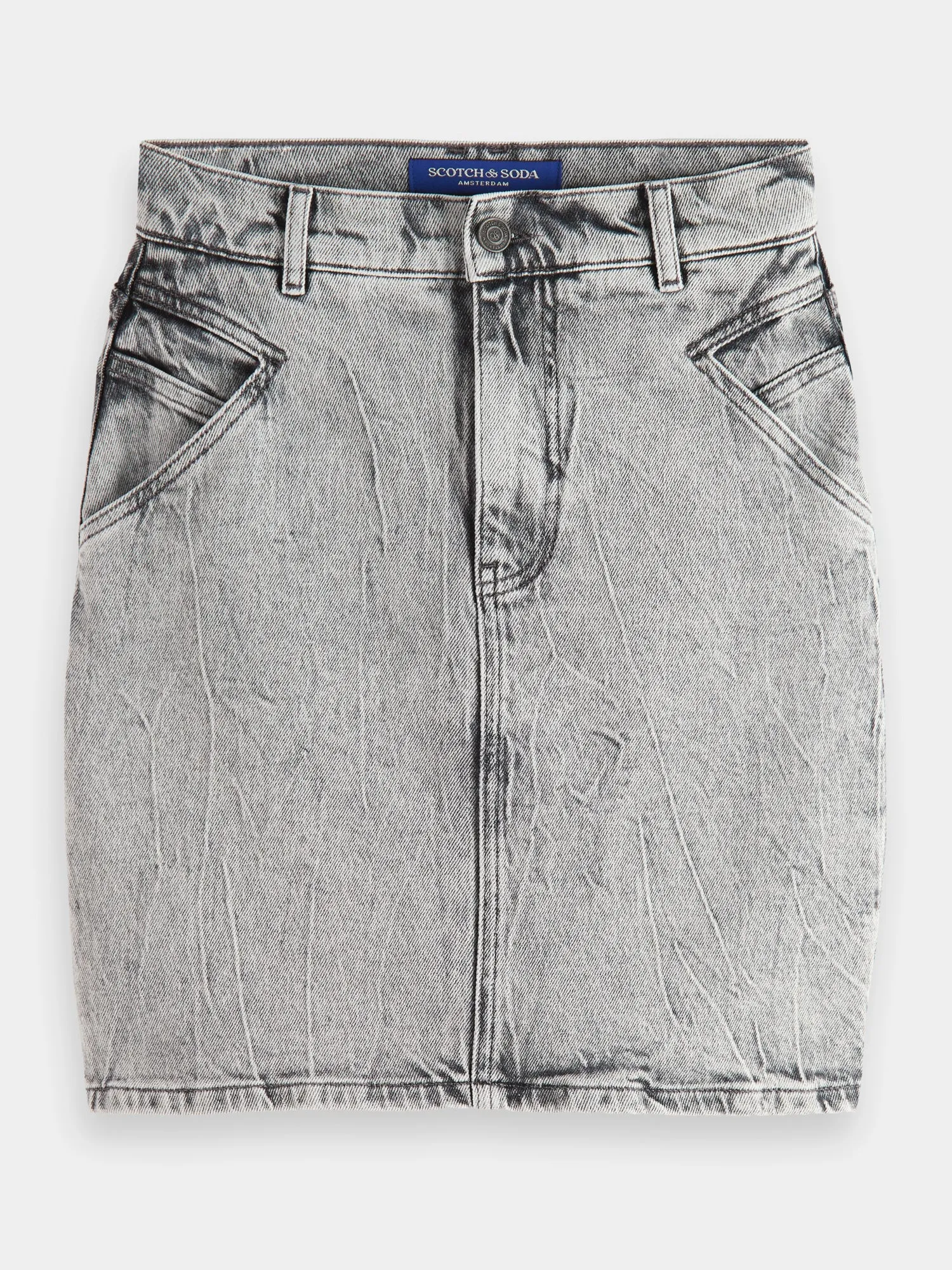 Denim mini skirt sold by Scotch and Soda product image thumbnail 2