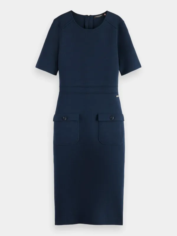Fitted Milano knit dress sold by Scotch and Soda